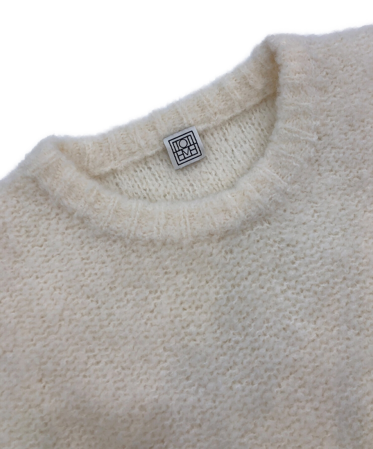 toteme (トーテム) Boxy boucle knit bone ホワイト サイズ:XS