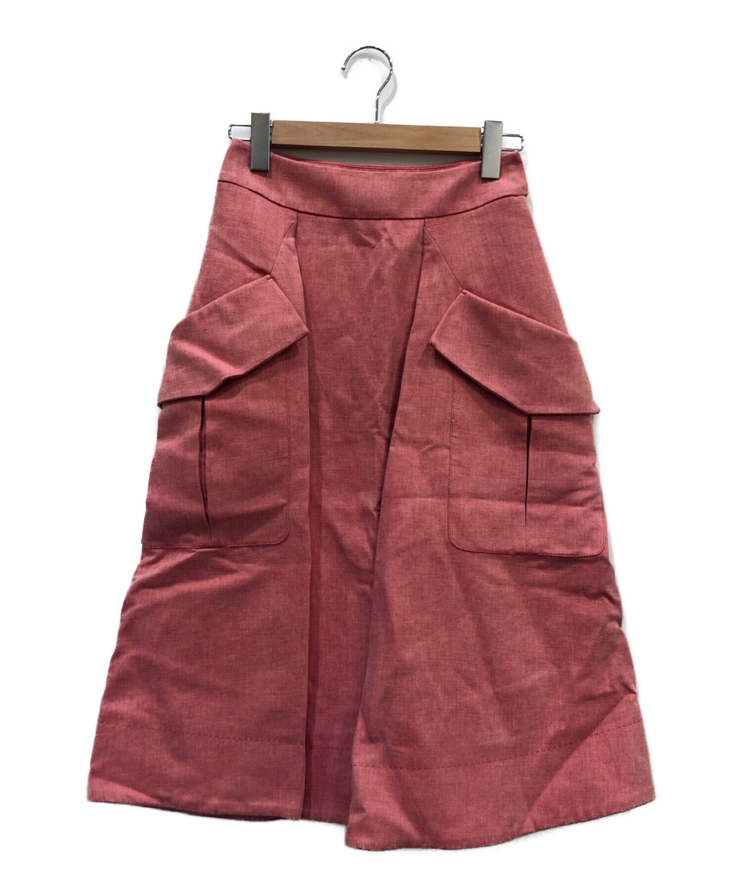 中古・古着通販】CARVEN (カルヴェン) A-line Skirt With Oversized 