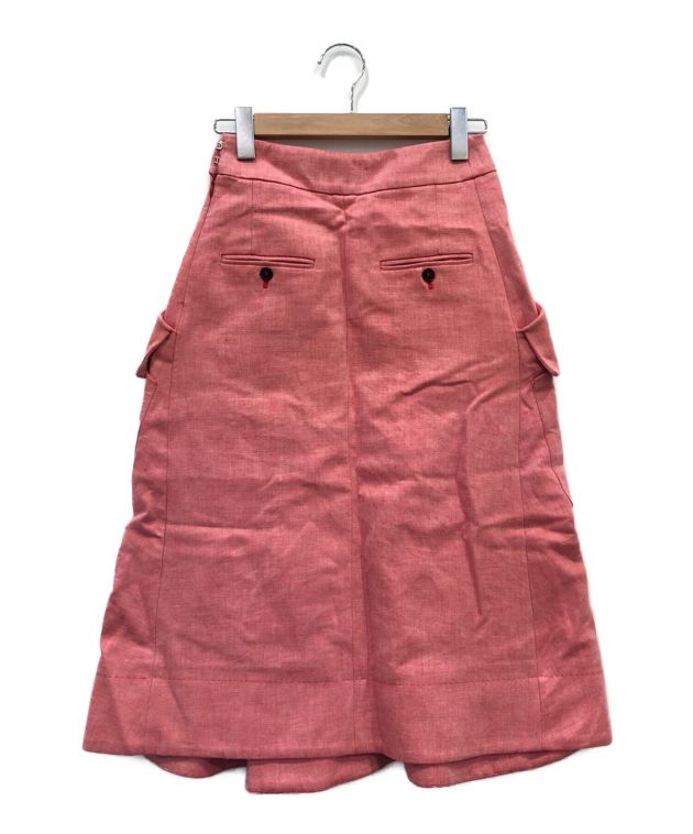 中古・古着通販】CARVEN (カルヴェン) A-line Skirt With Oversized Pockets ピンク  サイズ:34｜ブランド・古着通販 トレファク公式【TREFAC FASHION】スマホサイト