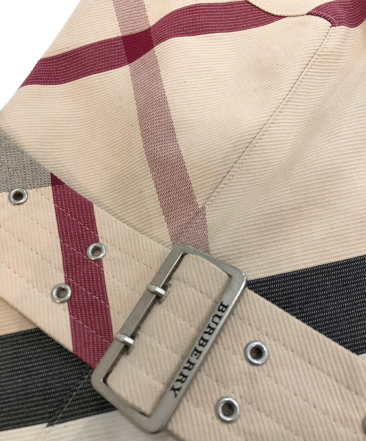 BURBERRY LONDON (バーバリー ロンドン) ノヴァチェック柄ワンピース ベージュ サイズ:40