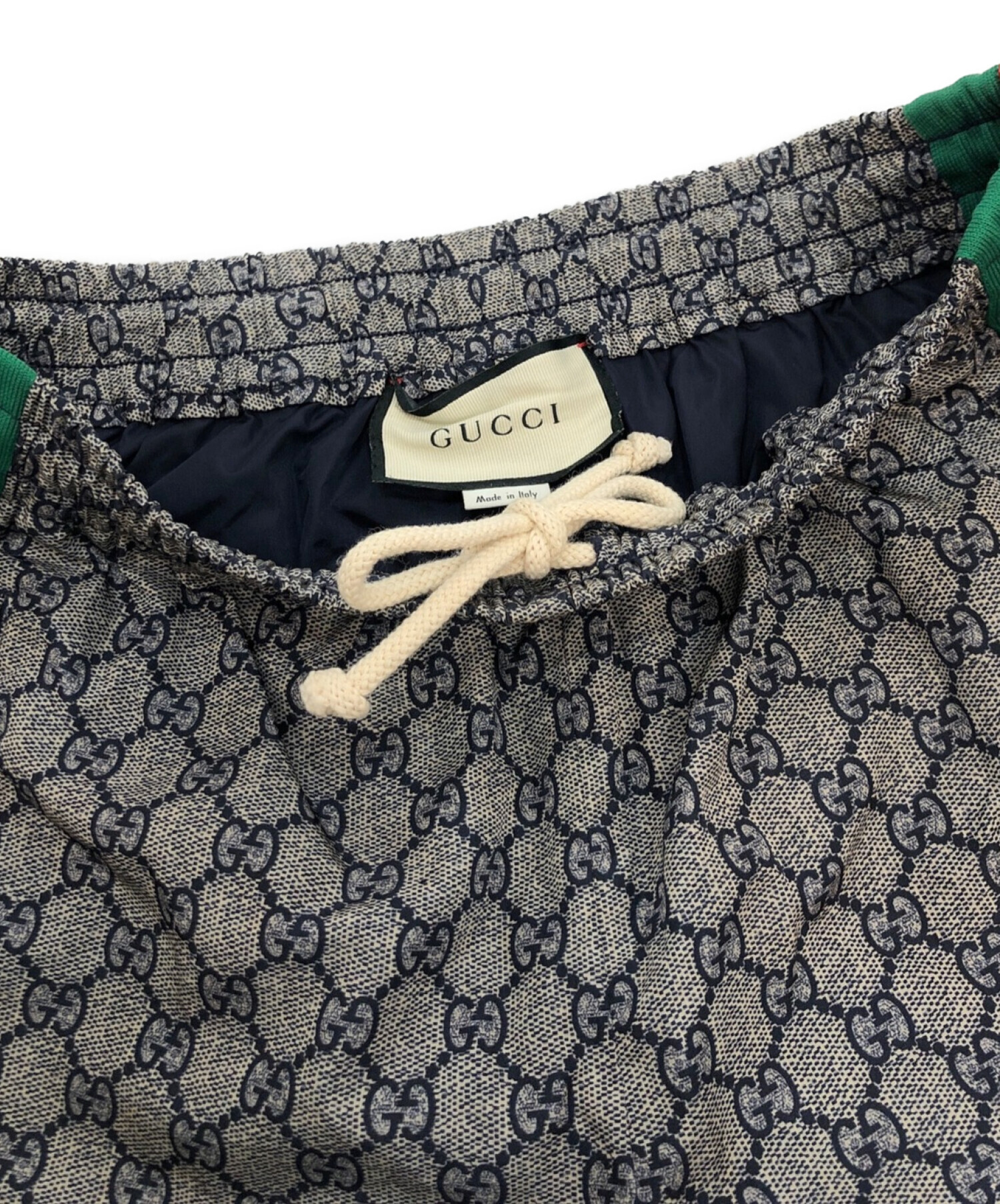 中古・古着通販】GUCCI (グッチ) ナイロントラックパンツ グレー