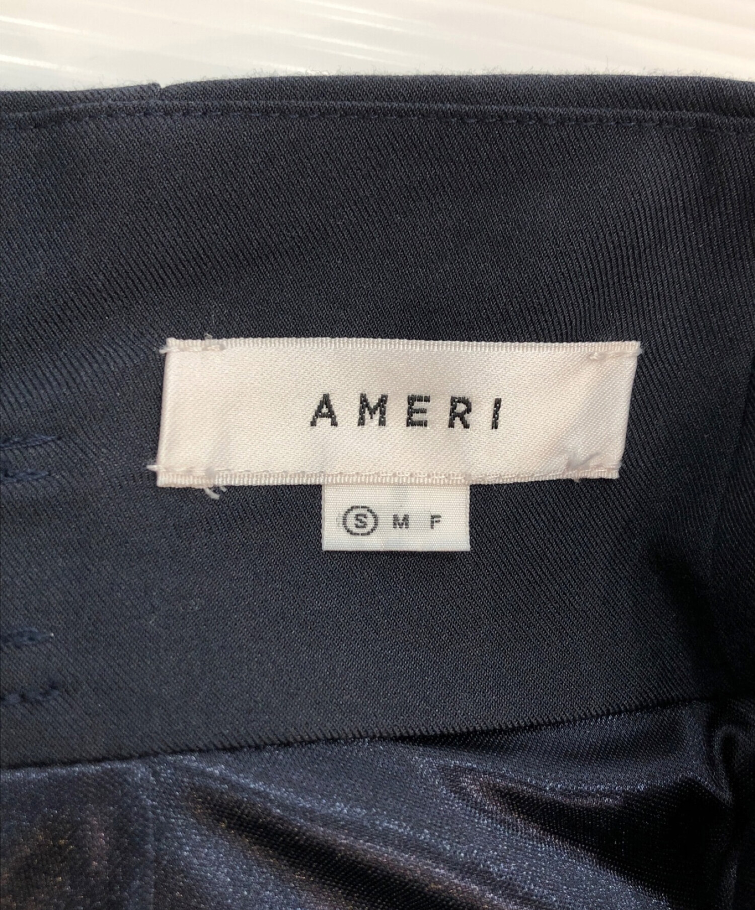 中古・古着通販】Ameri (アメリ) SHAPELY HIGH WAIST PANTS ネイビー ...