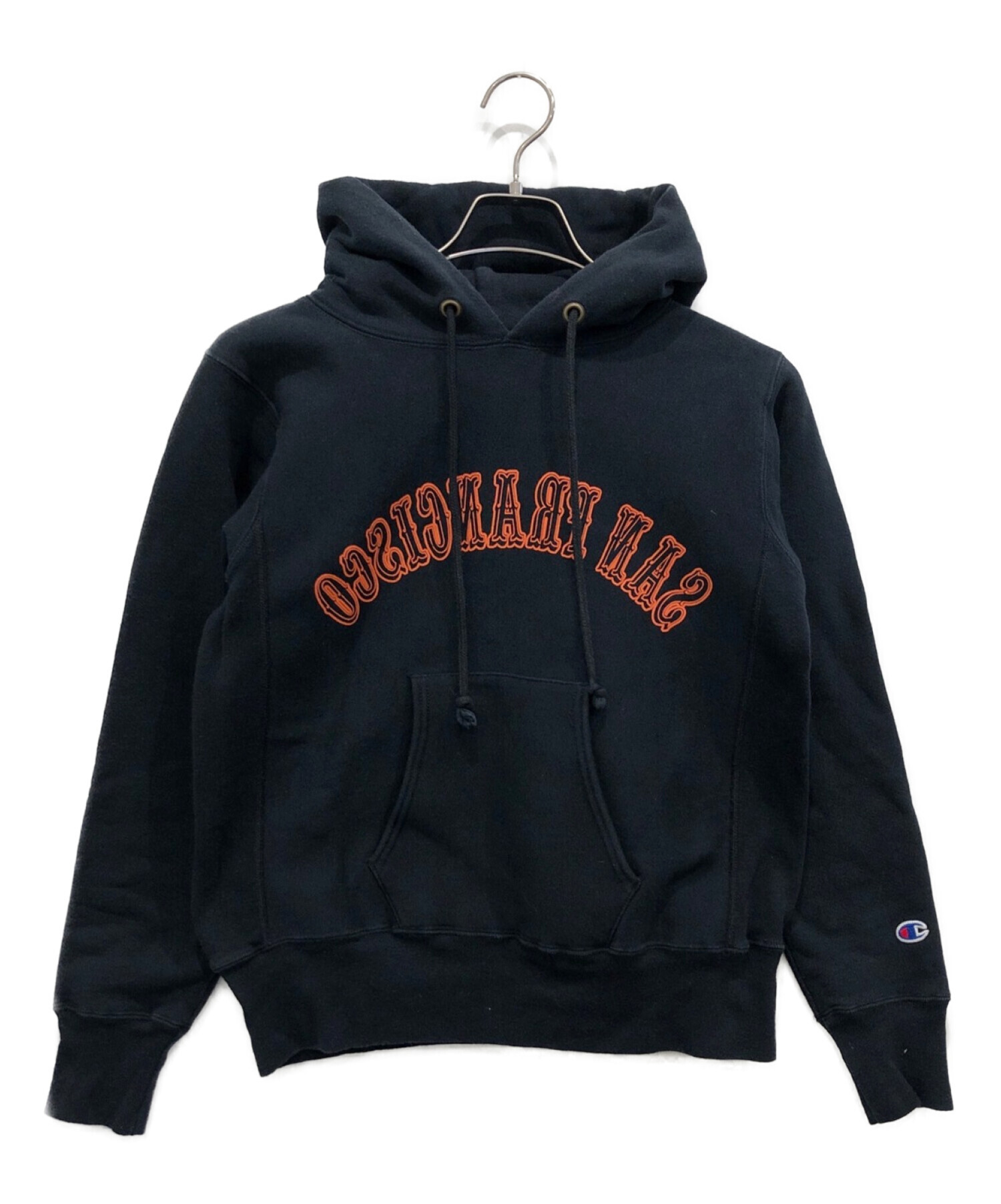 Champion REVERSE WEAVE (チャンピオン リバースウィーブ) パーカー ブラック サイズ:MEDIUM