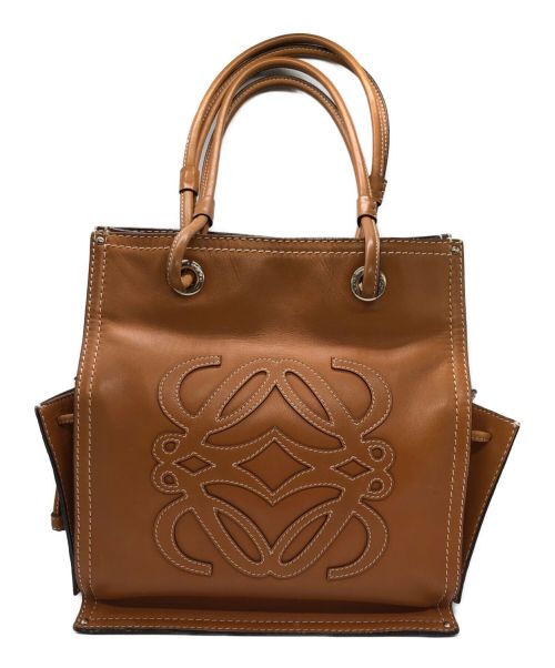 中古・古着通販】LOEWE (ロエベ) ショッパートートバッグ ブラウン