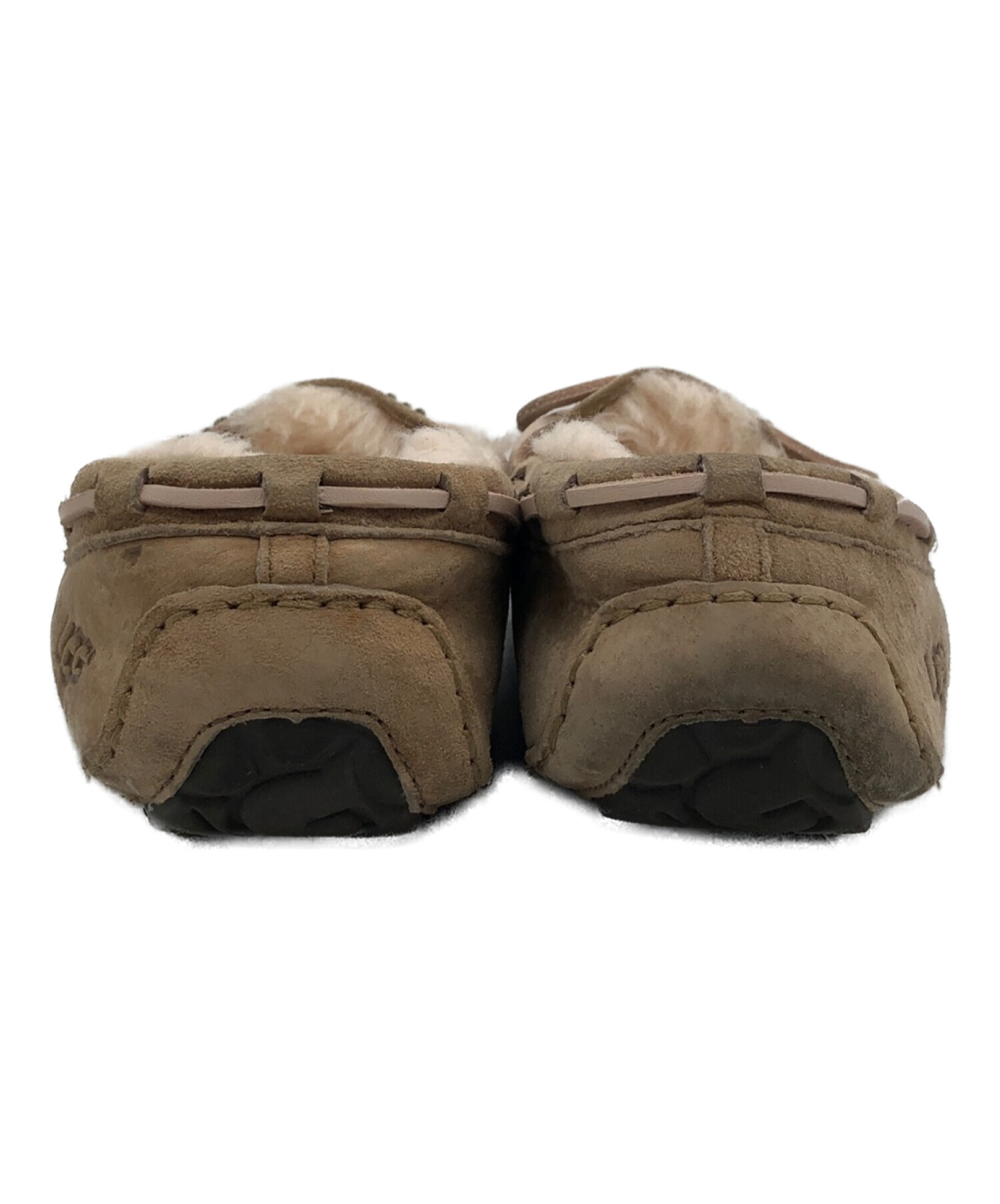 中古・古着通販】UGG (アグ) モカシンシューズ ベージュ サイズ:US6