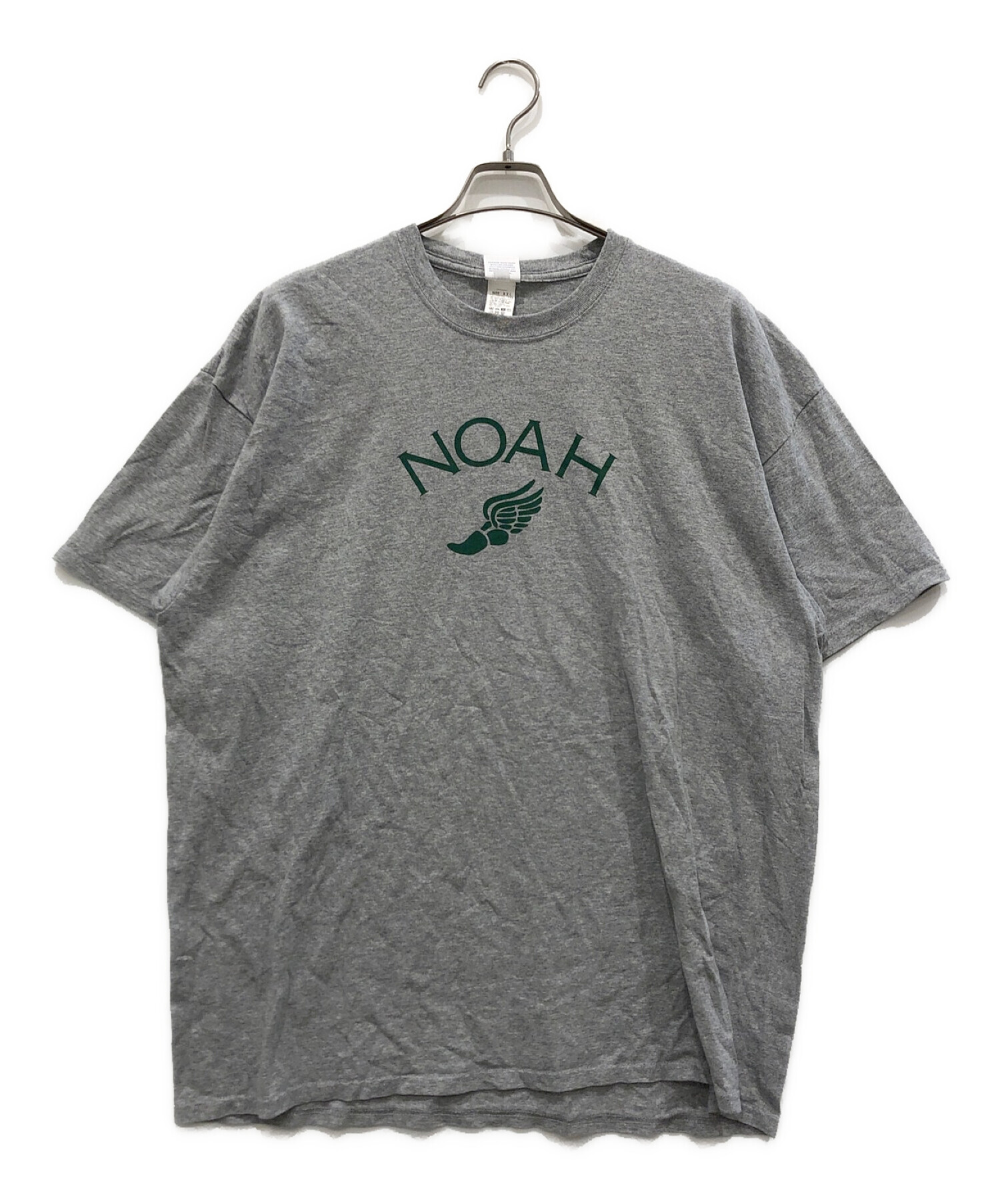 NOAH 定番 ロゴ Tシャツ M ノア グレー ハウスクラブ - Tシャツ