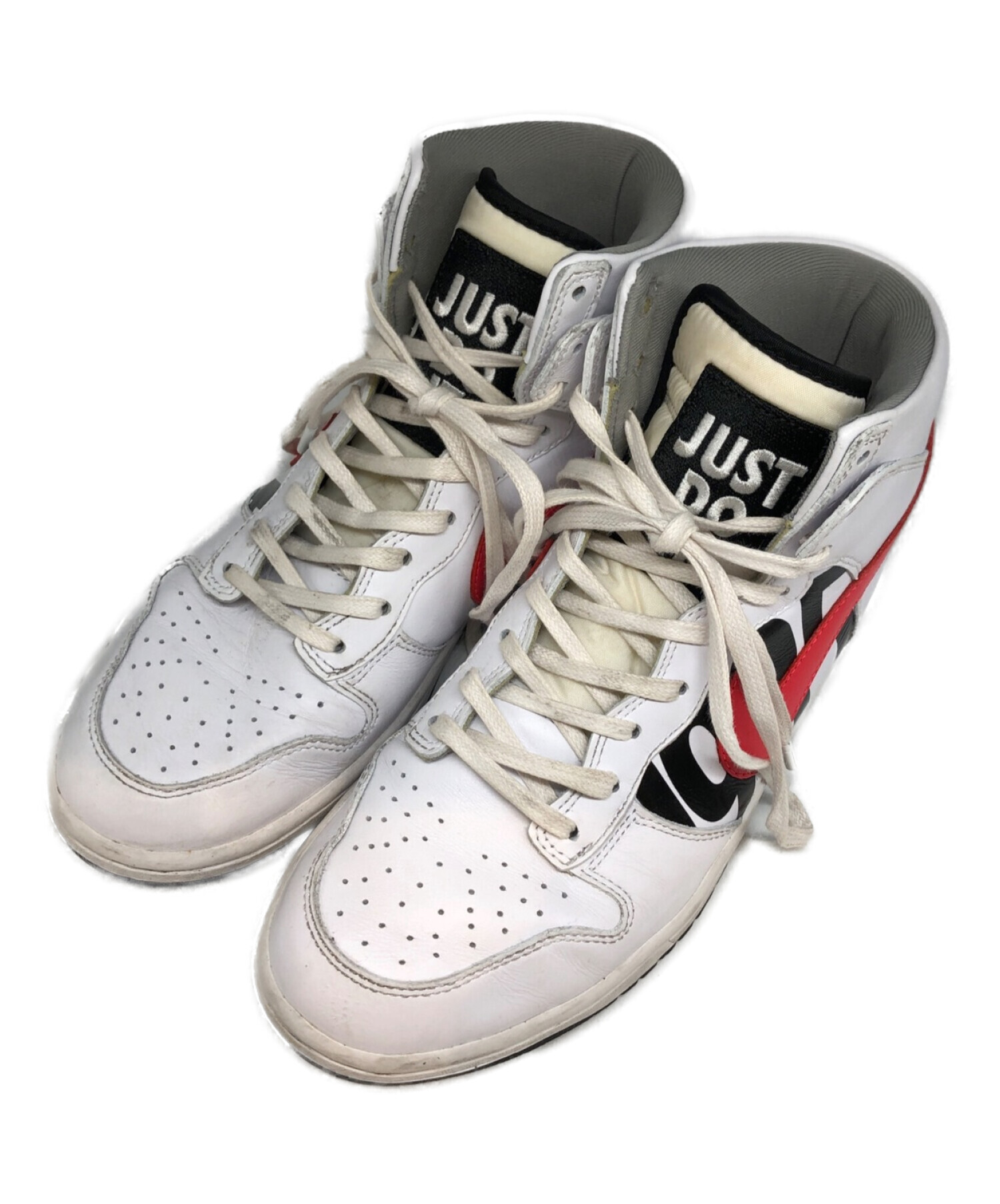 NIKE (ナイキ) DUNK LUX / UNDFTD ホワイト サイズ:US8.5/UK7.5/EUR42/CM26.5