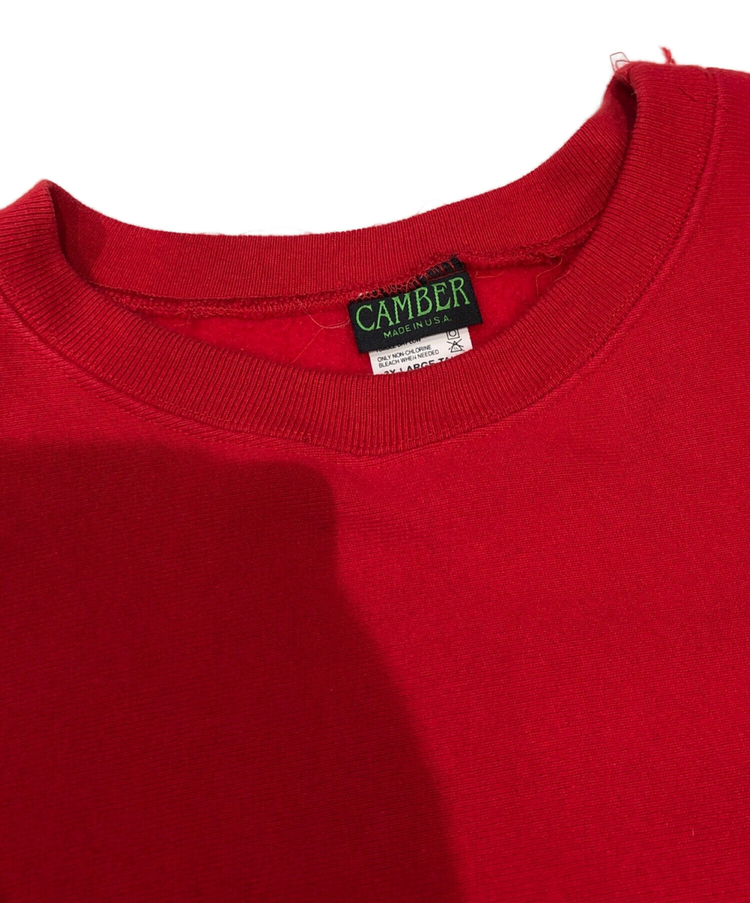 CAMBER (キャンバー) 半袖スウェット レッド サイズ:3XL