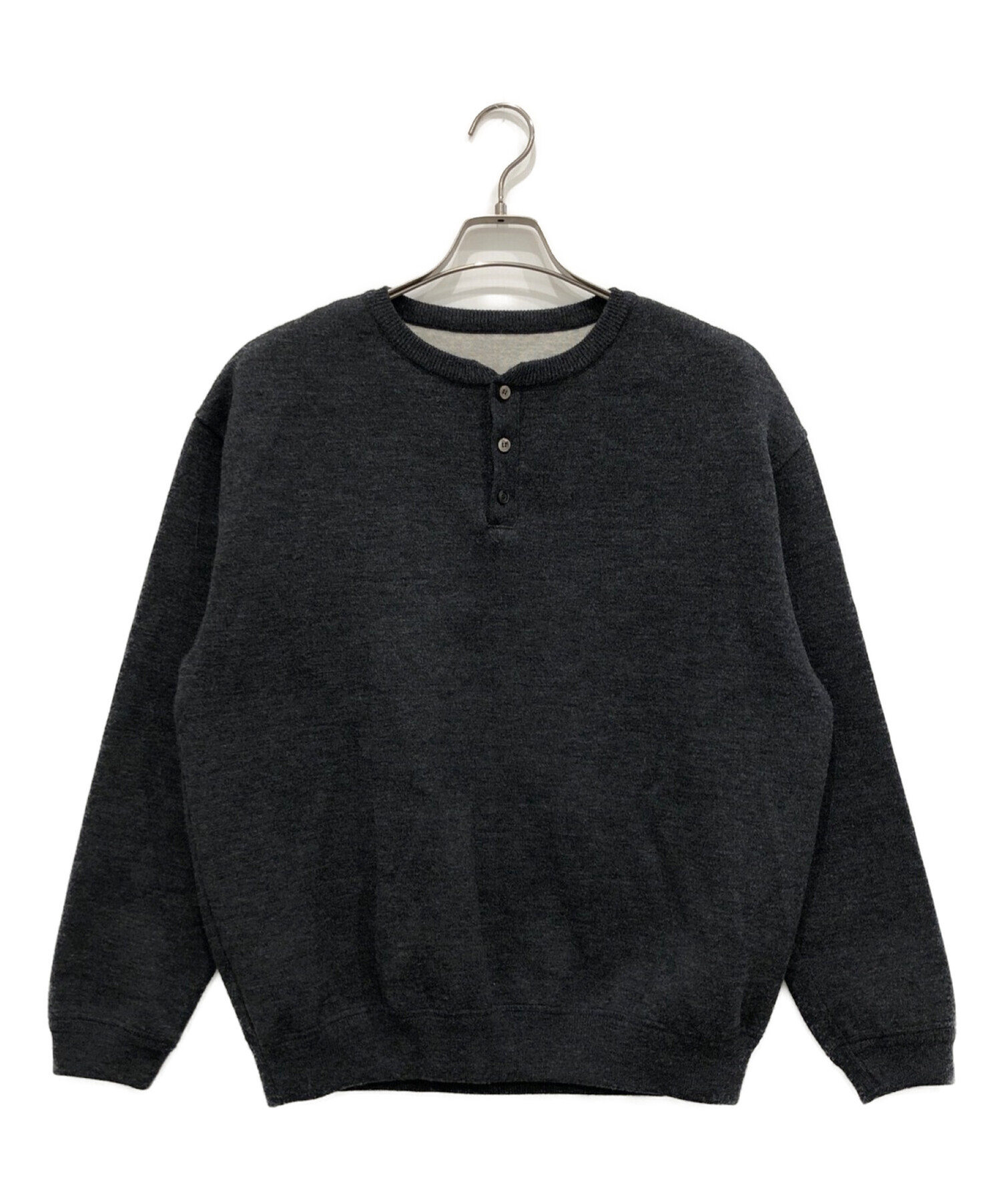 中古・古着通販】crepuscule (クレプスキュール) Moss stitch henley