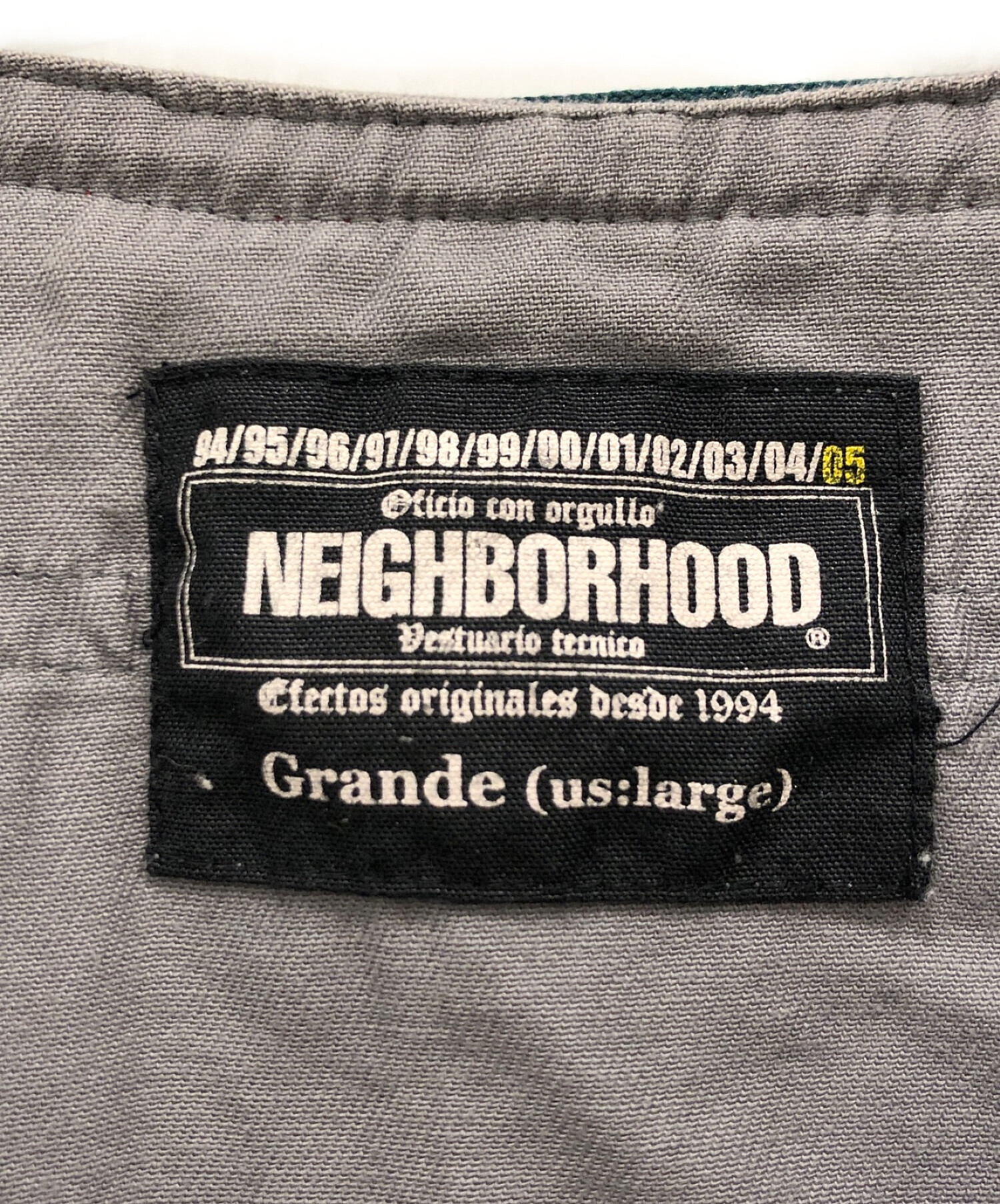 中古・古着通販】NEIGHBORHOOD (ネイバーフッド) ベースボールシャツ ...