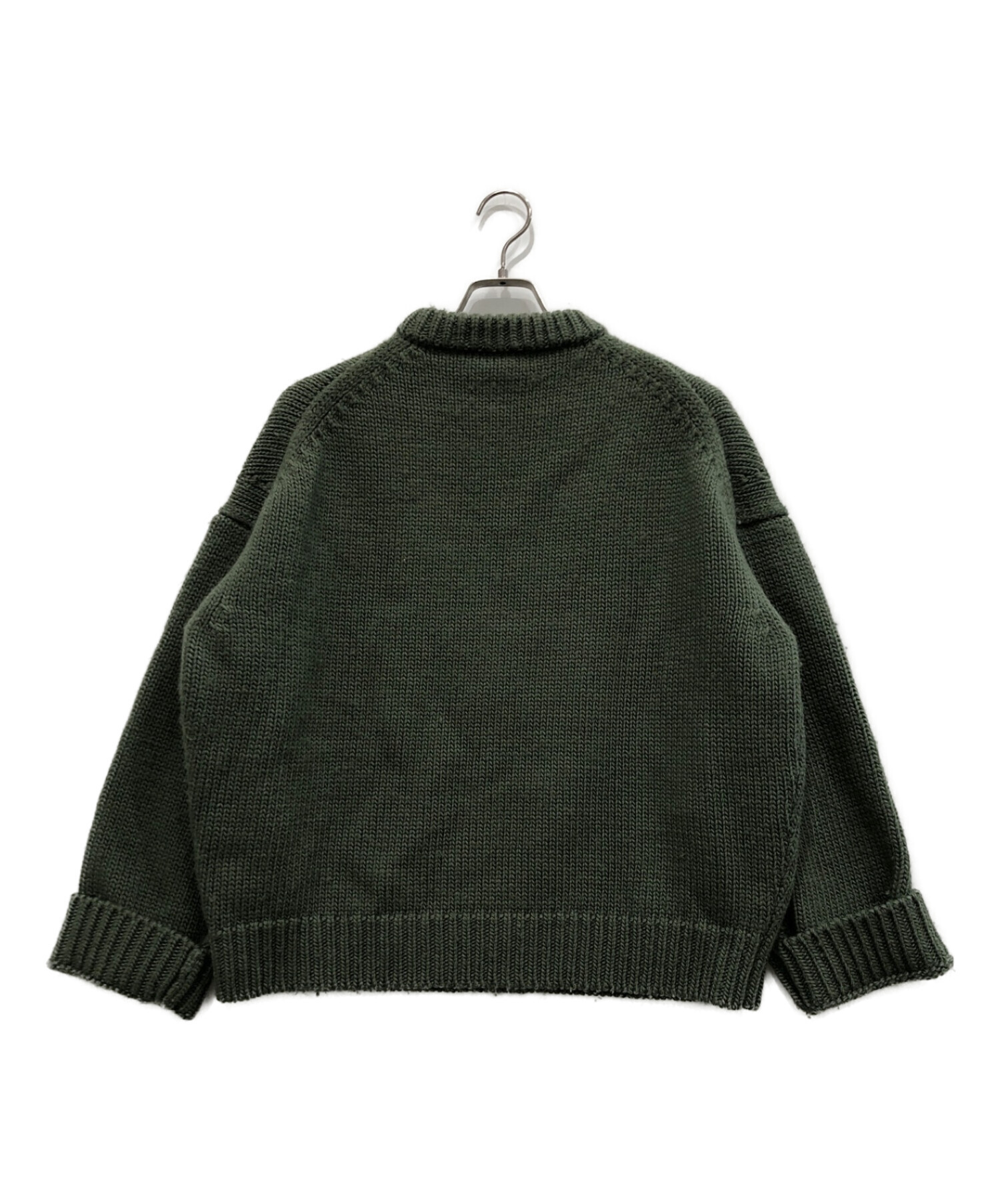 AURALEE オーラリー ニット ブラック SUPER MILLED KNIT - ニット/セーター