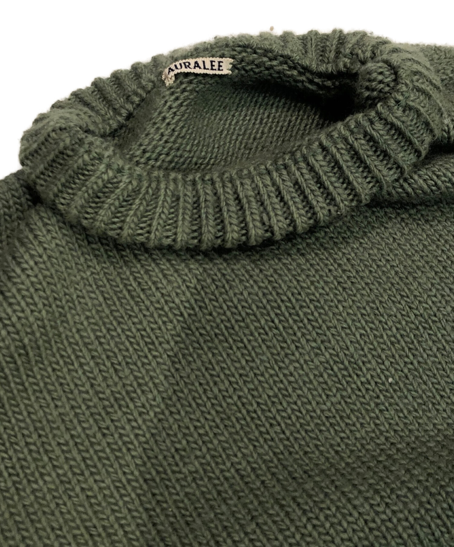 中古・古着通販】AURALEE (オーラリー) SUPER MILLED KNIT BIG P