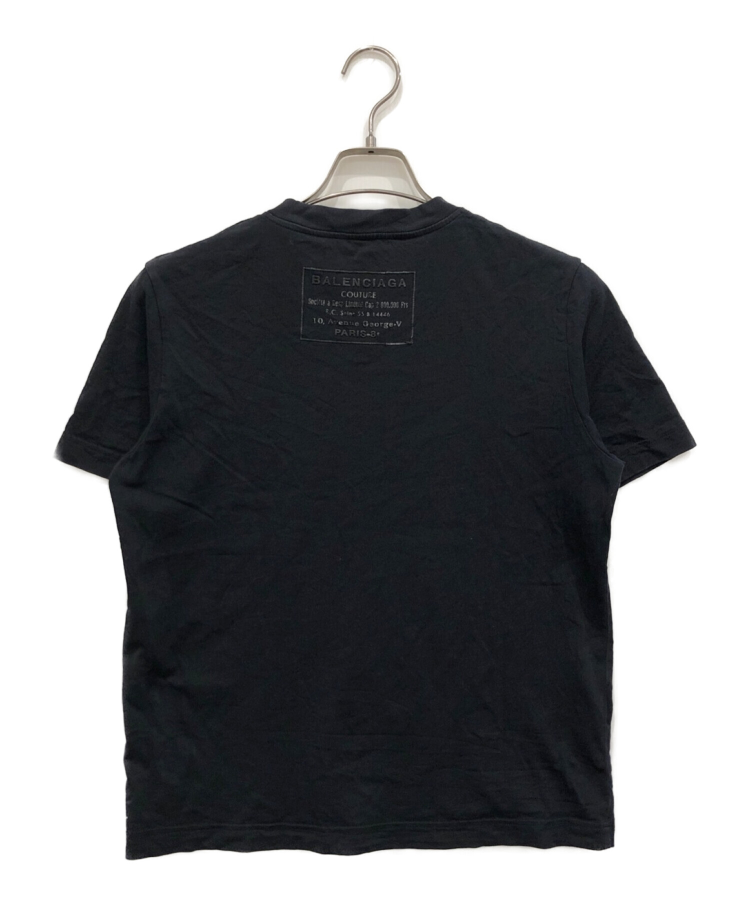 中古・古着通販】BALENCIAGA (バレンシアガ) Tシャツ ブラック サイズ