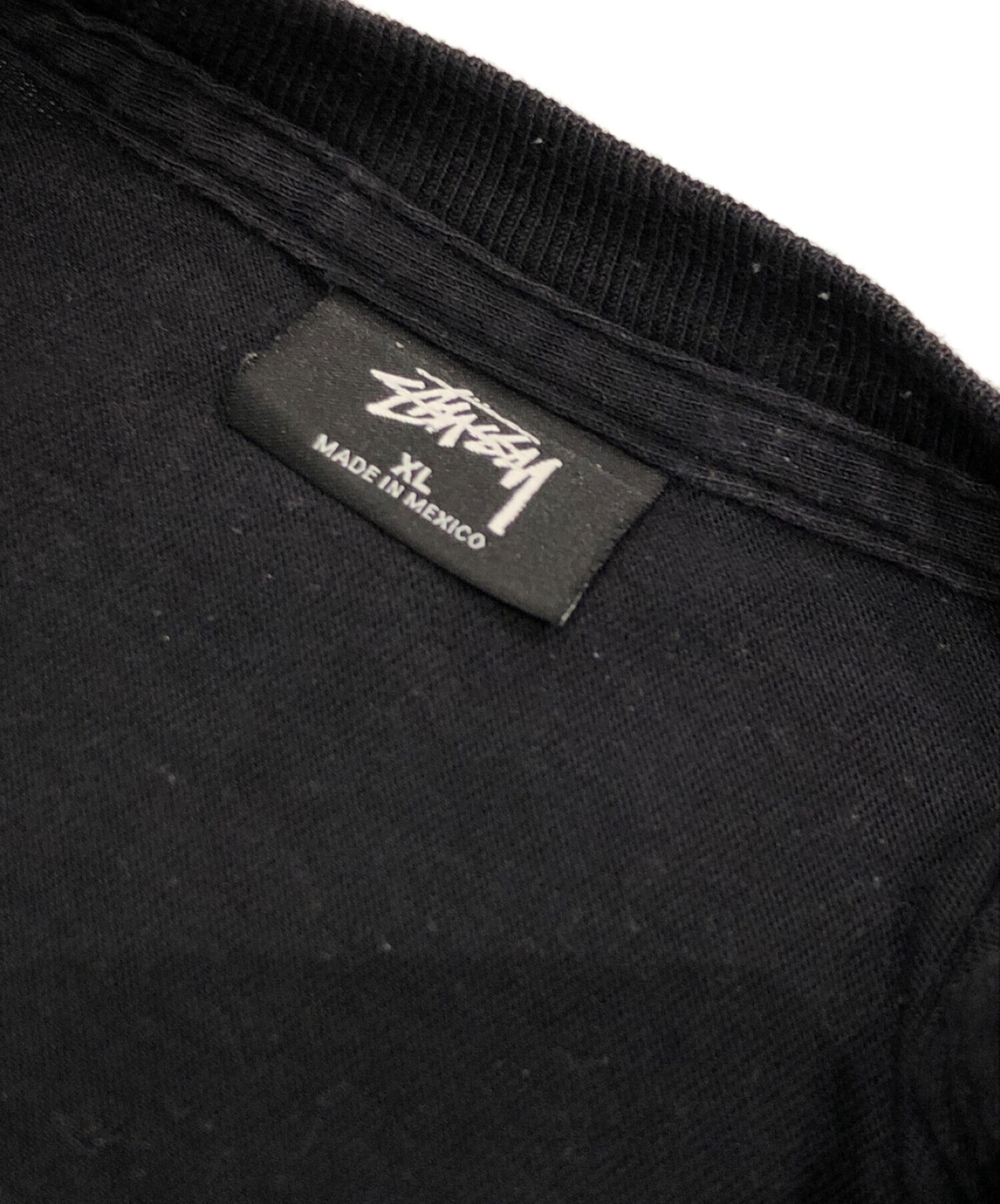 stussy (ステューシー) ワールドツアーTシャツ ブラック サイズ:XL