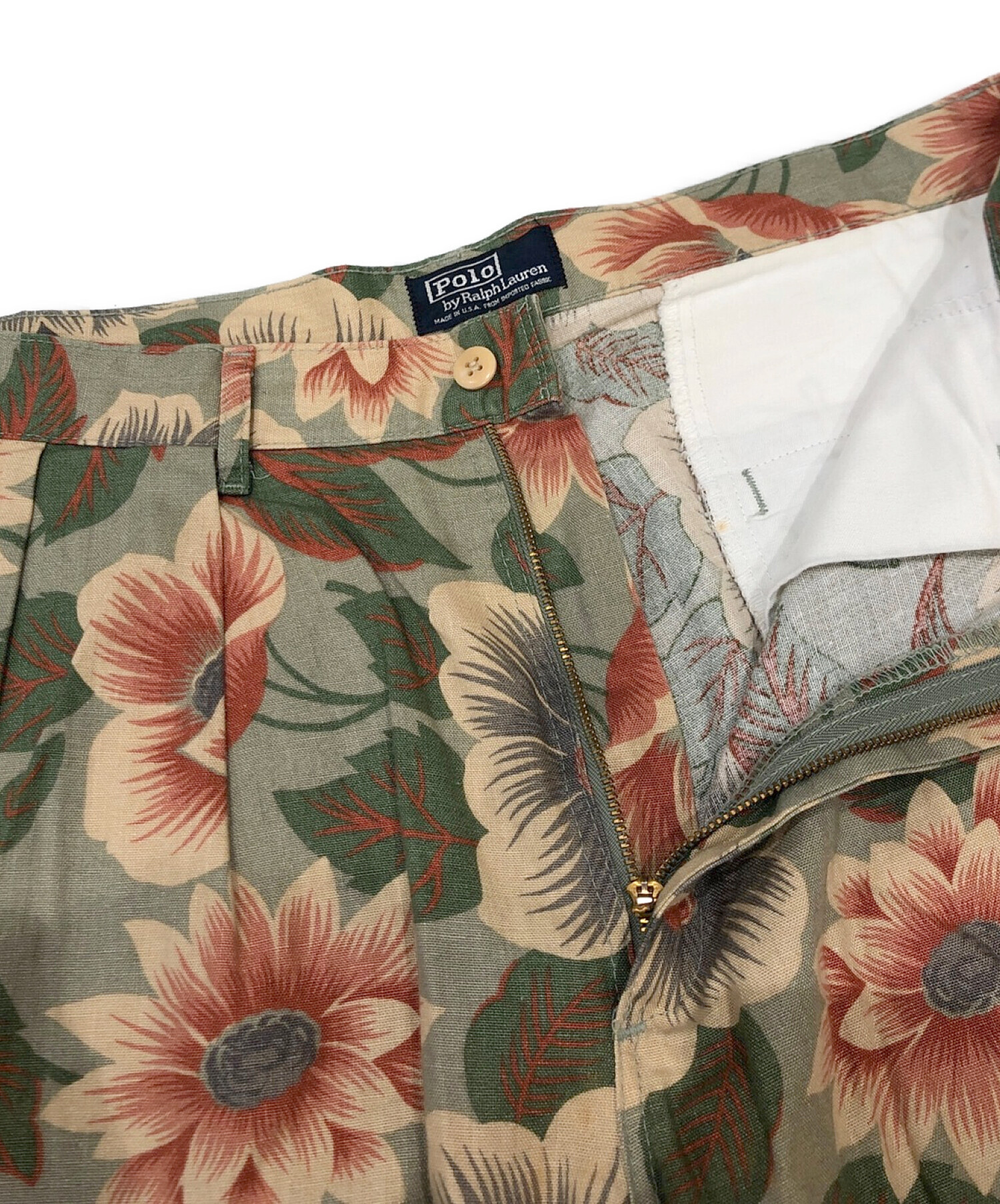 中古・古着通販】POLO RALPH LAUREN (ポロ・ラルフローレン) リネン混