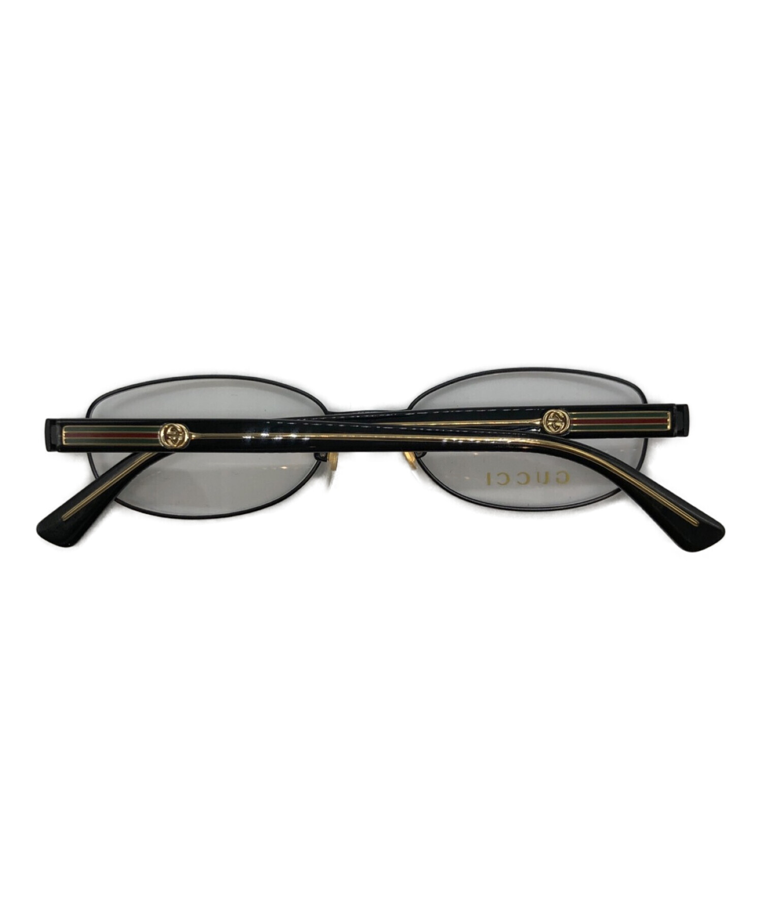 GUCCI (グッチ) 眼鏡 ブラック サイズ:53▢17-145