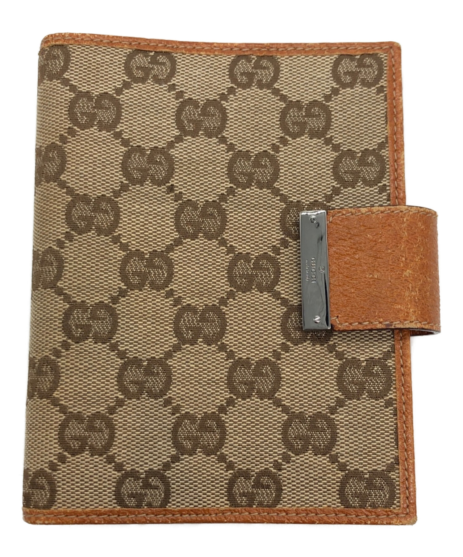 中古・古着通販】GUCCI (グッチ) 手帳カバー ベージュ｜ブランド・古着