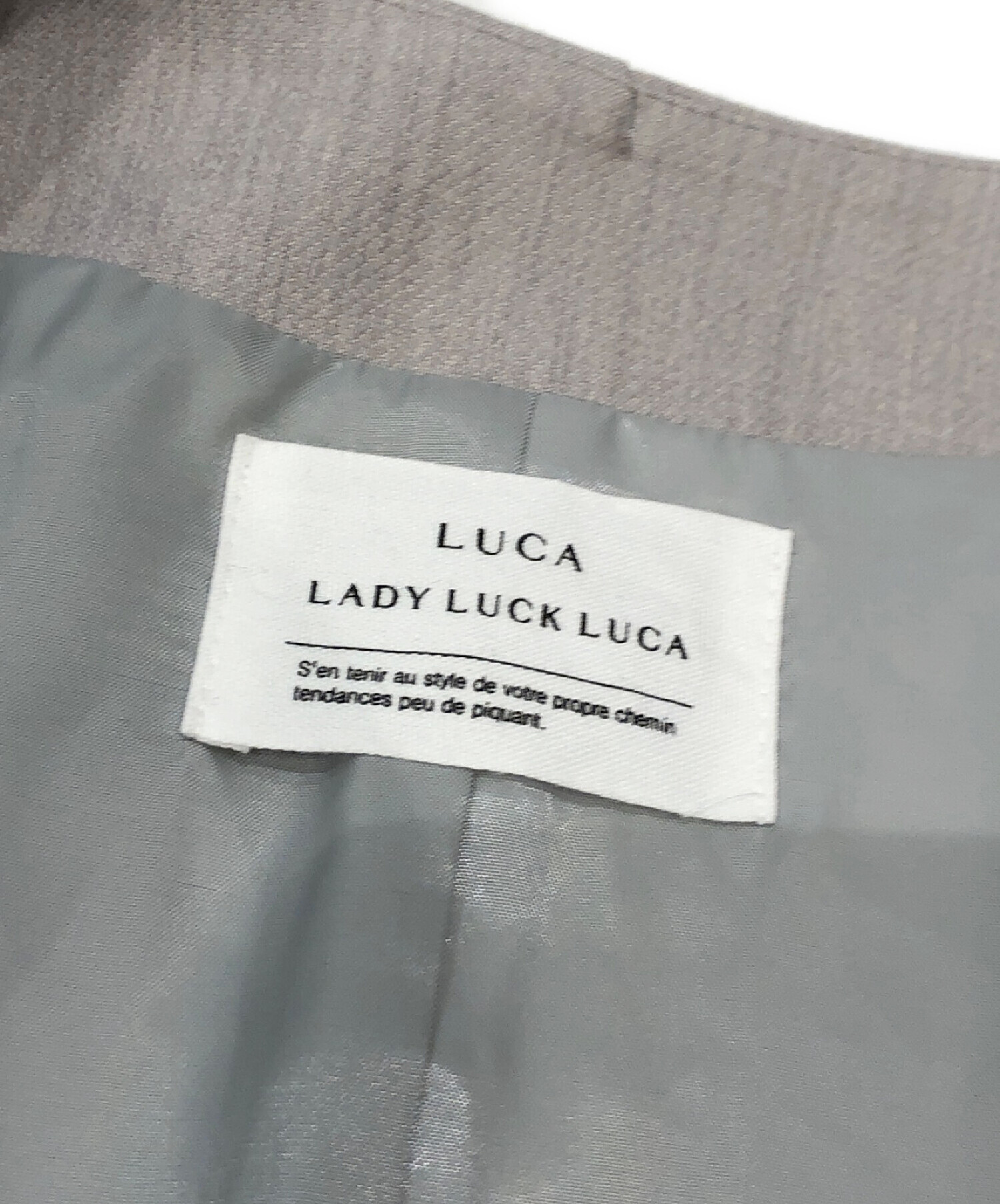 中古・古着通販】LUCA/LADY LUCK LUCA (レディラックルカ) アシメ