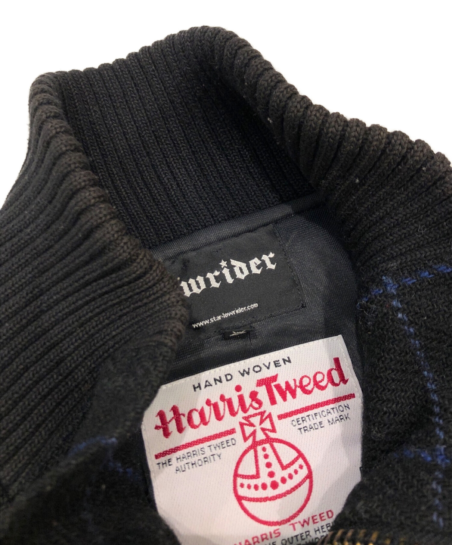 Harris Tweed (ハリスツイード) LOW RIDER (ローライダ) ジャケット ブラック サイズ:M