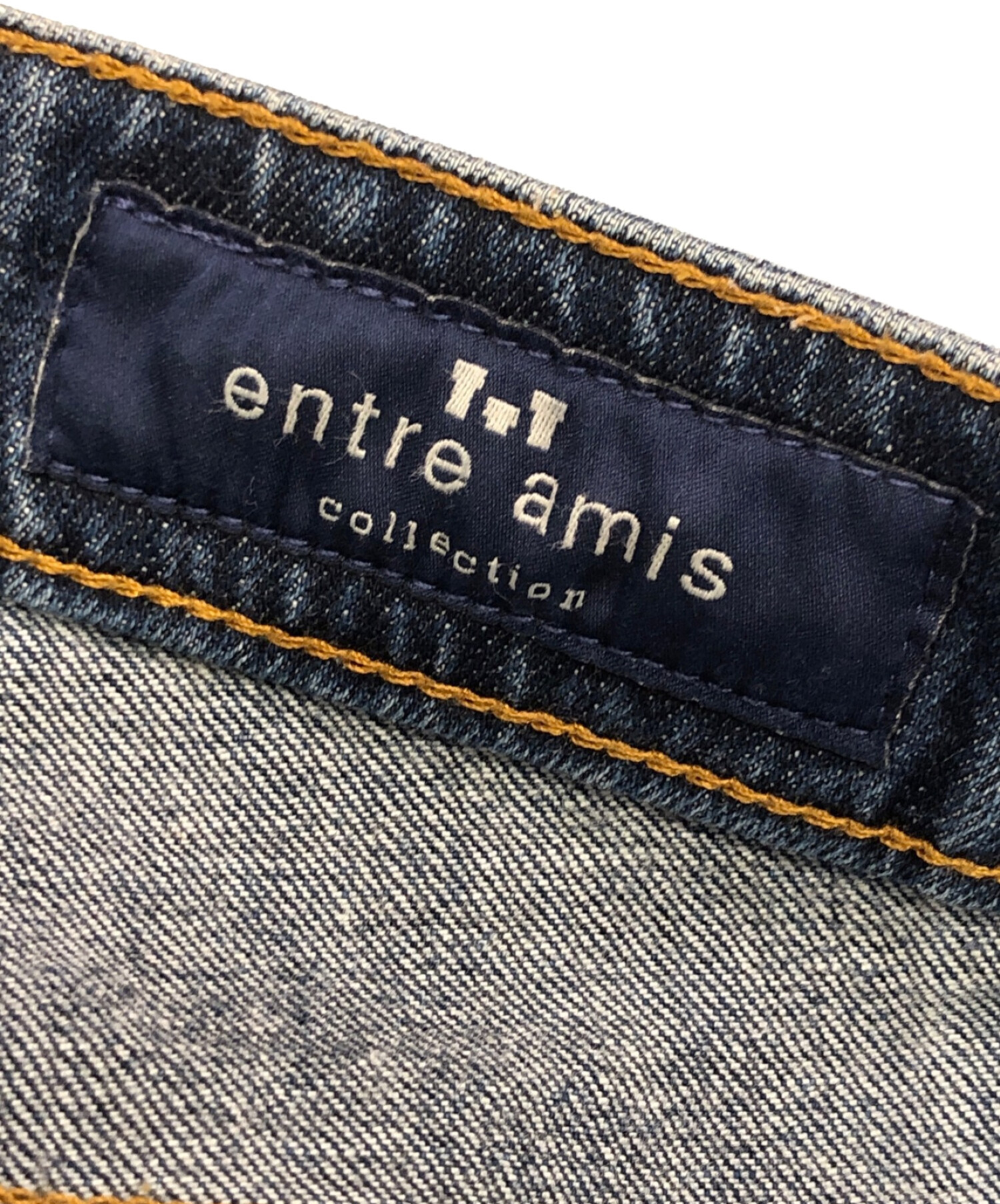 中古・古着通販】ENTRE AMIS (アントレ アミ) デニムパンツ インディゴ