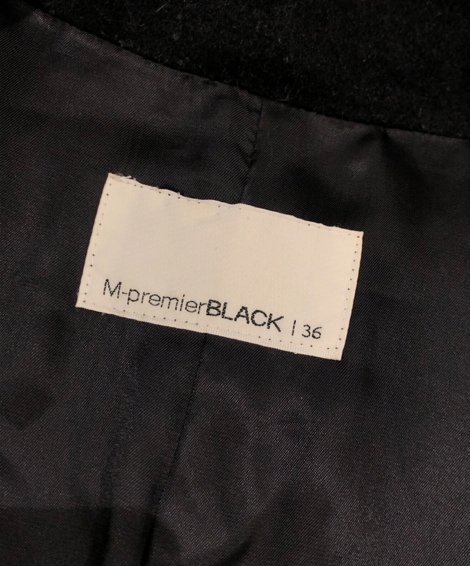 中古・古着通販】M-premierBLACK (エムプルミエブラック) カシミヤ100