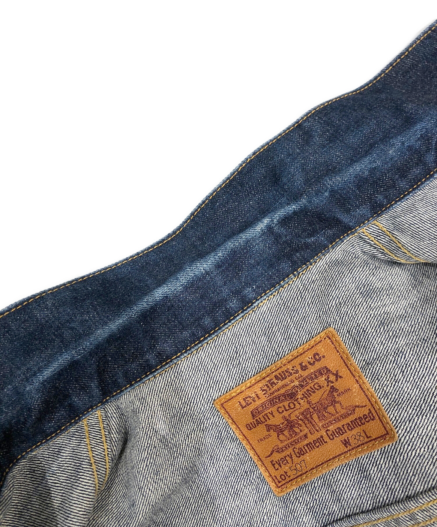 中古・古着通販】LEVI'S (リーバイス) 2ndデニムジャケット インディゴ