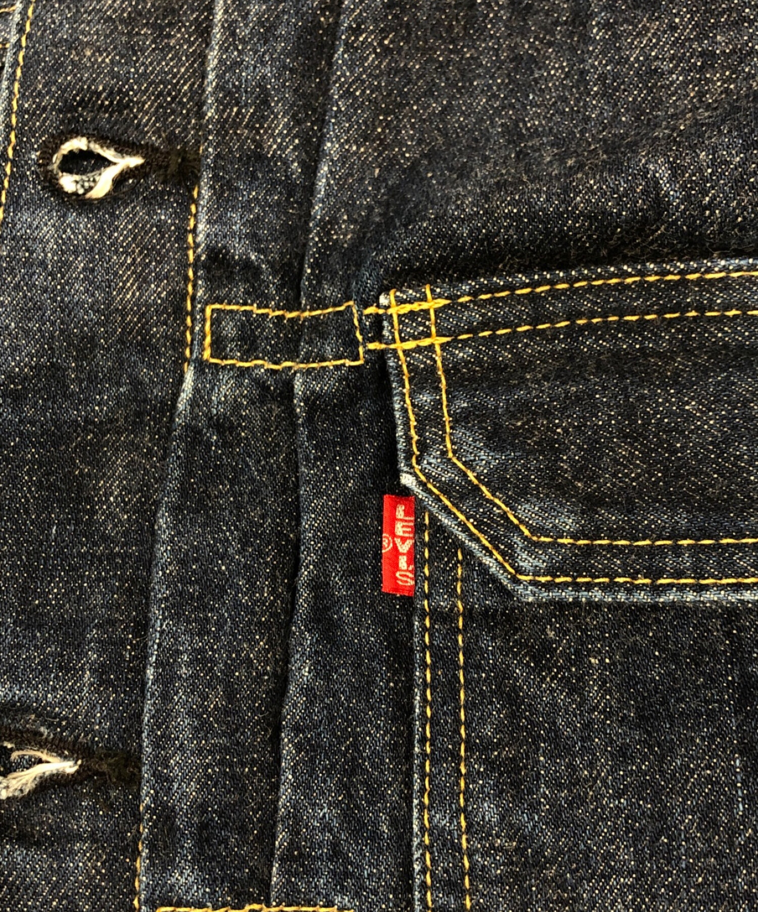 中古・古着通販】LEVI'S (リーバイス) 2ndデニムジャケット インディゴ