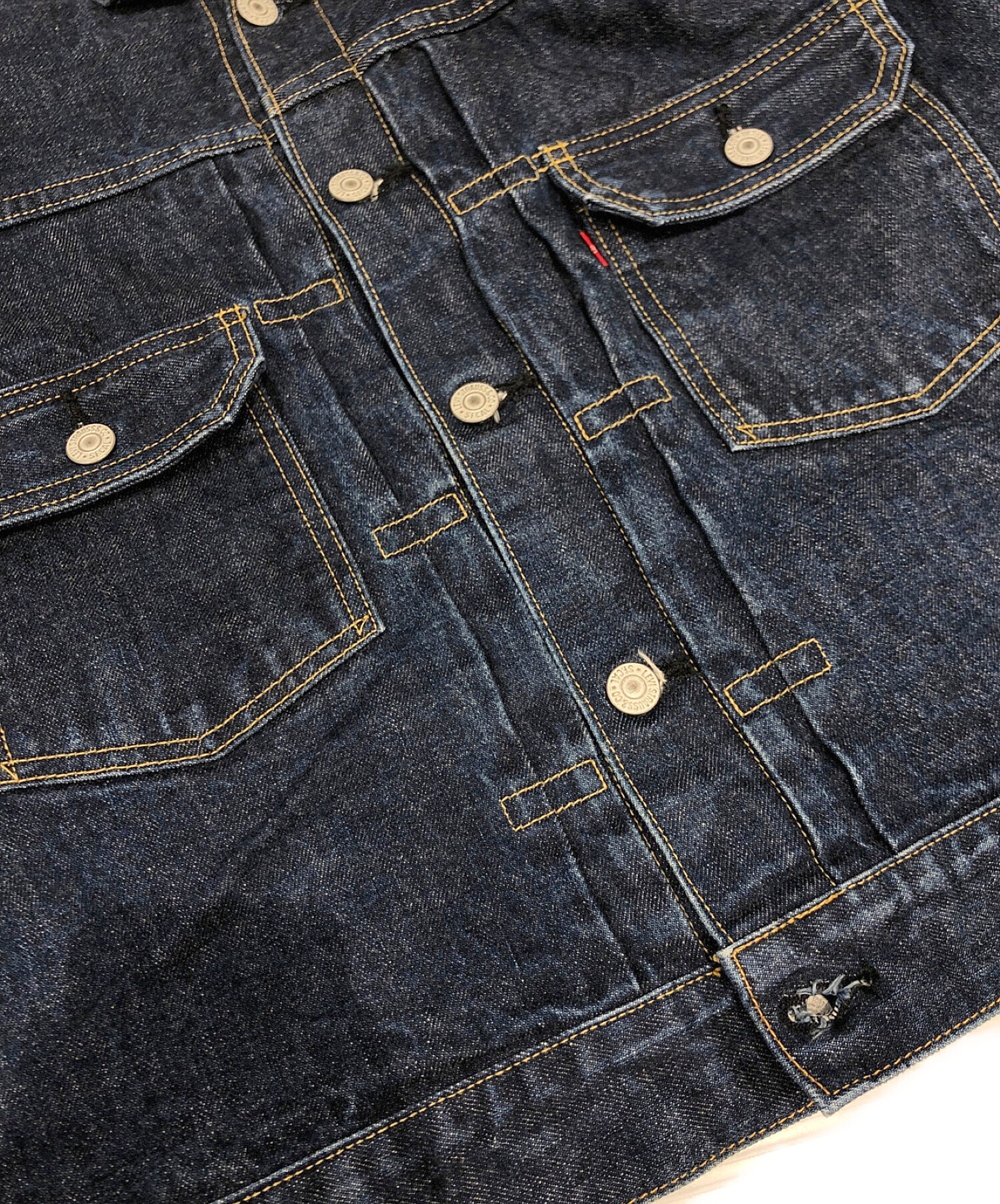 中古・古着通販】LEVI'S (リーバイス) 2ndデニムジャケット インディゴ