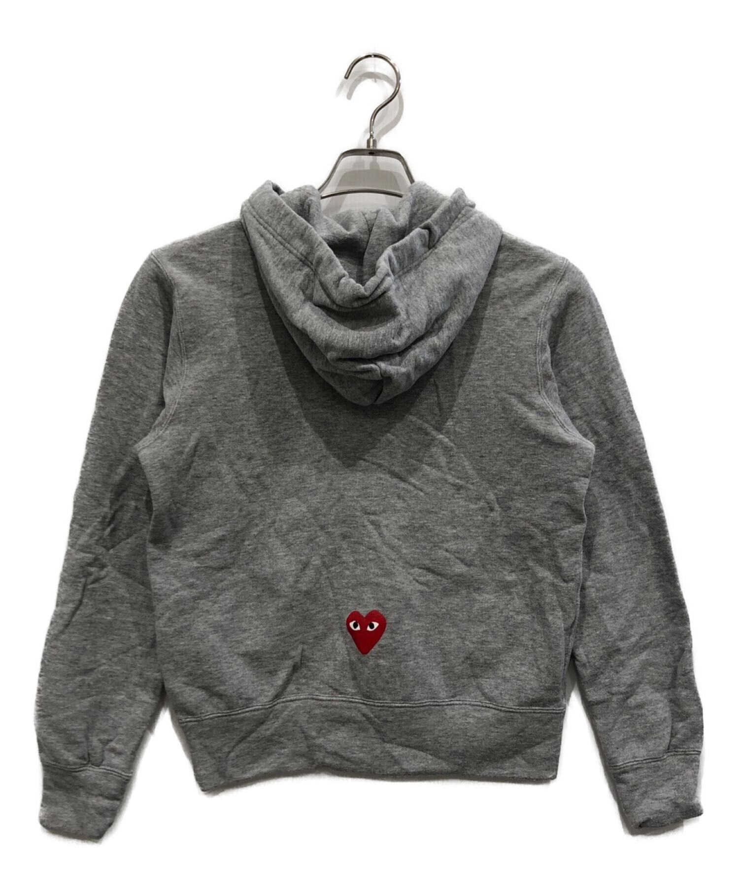 PLAY COMME des GARCONS (プレイ コムデギャルソン) Cdg X Play Hoodie Top Gray グレー サイズ:M