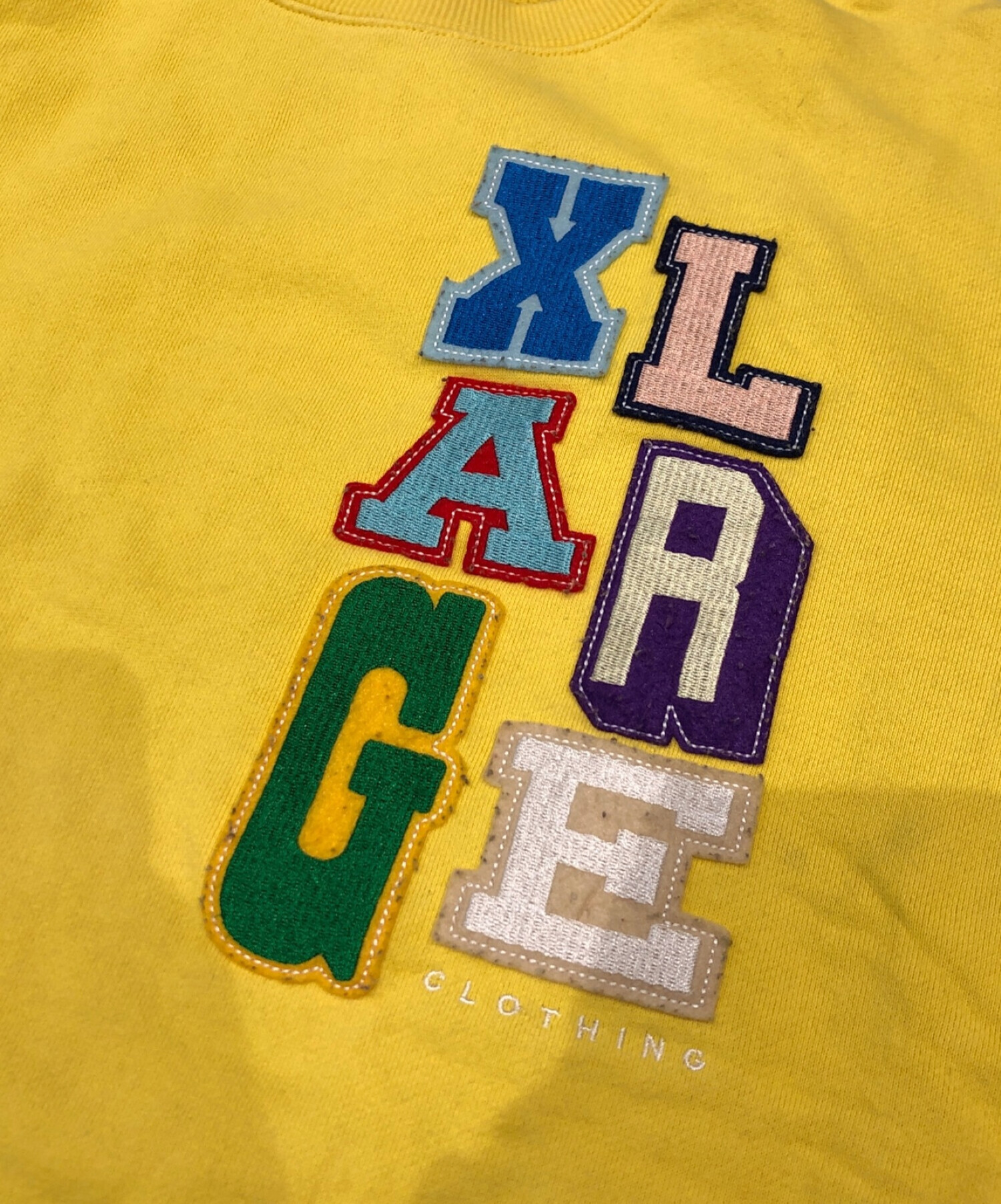 中古・古着通販】X-LARGE (エクストララージ) スウェット イエロー