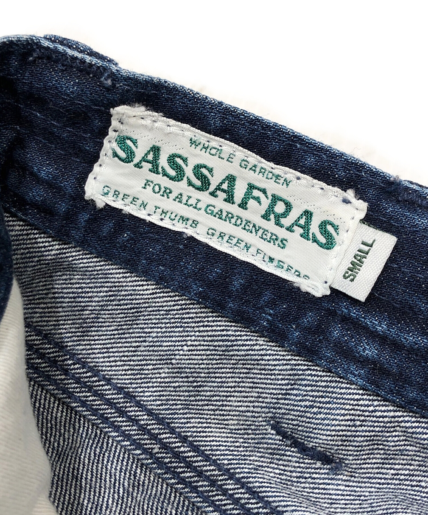 中古・古着通販】SASSAFRAS (ササフラス) ペインターデニムパンツ