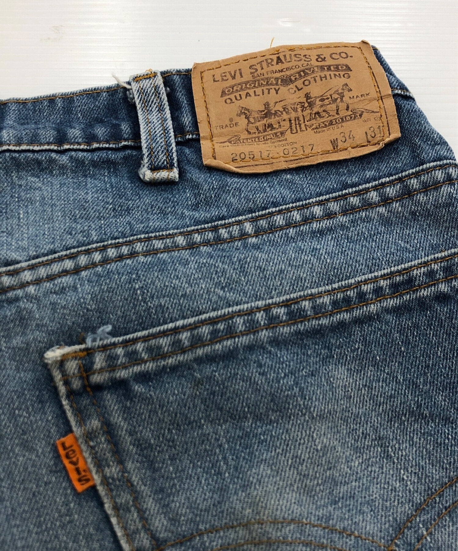 中古・古着通販】LEVI'S (リーバイス) デニムパンツ インディゴ サイズ