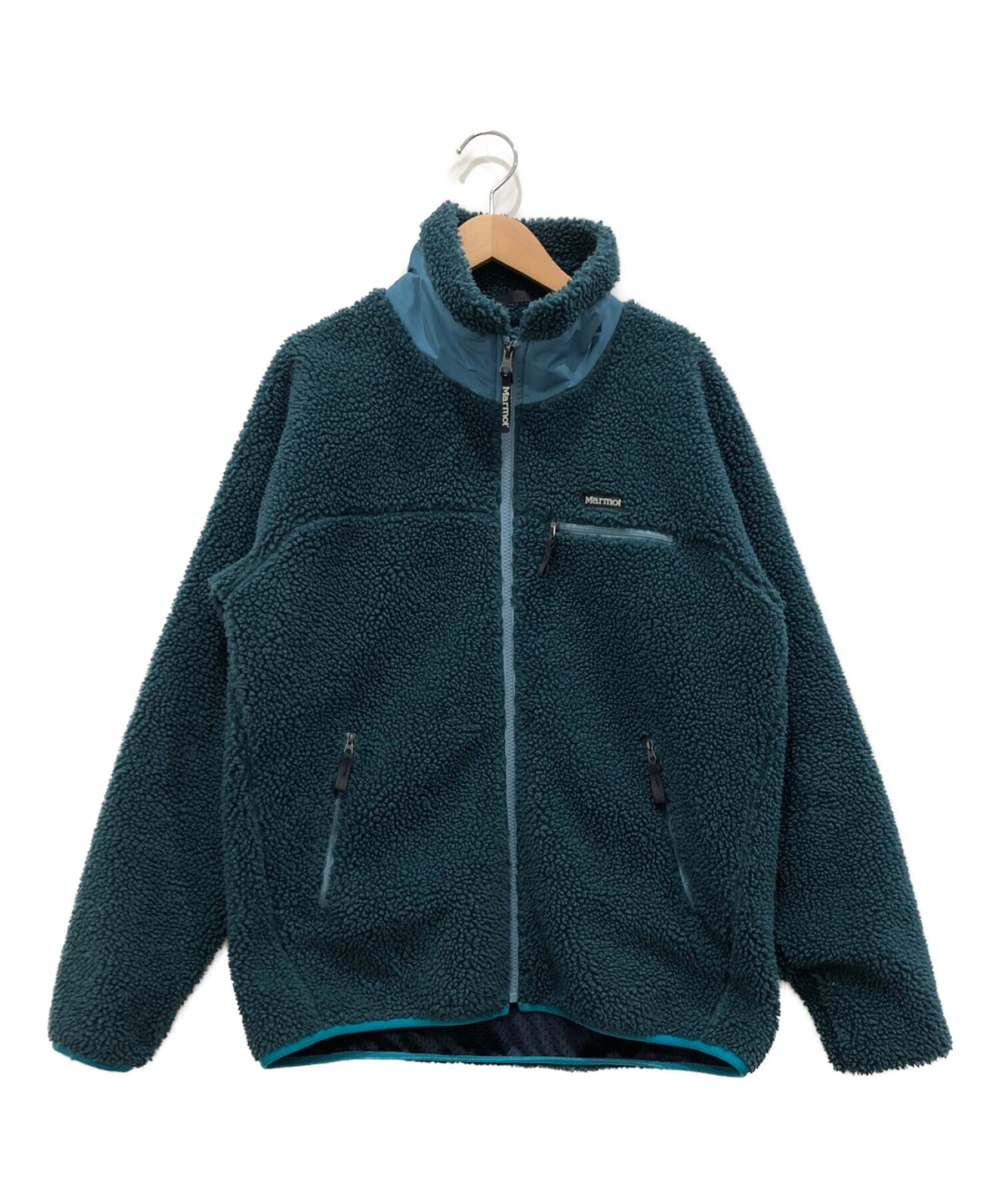 MARMOT (マーモット) フリースジャケット グリーン サイズ:XL