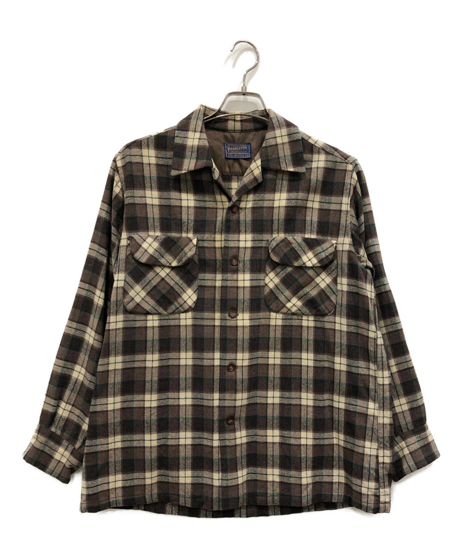 中古・古着通販】PENDLETON (ペンドルトン) 50sチェックボックスシャツ