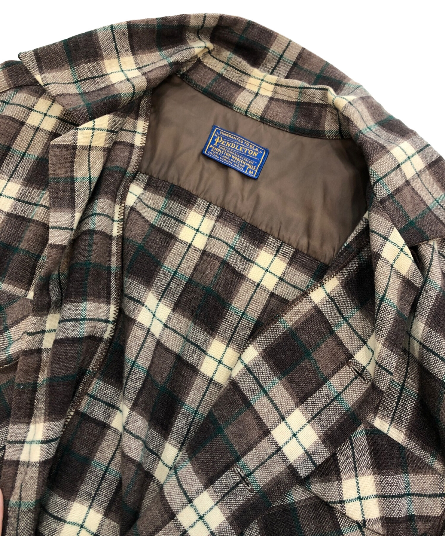 中古・古着通販】PENDLETON (ペンドルトン) 50sチェックボックスシャツ