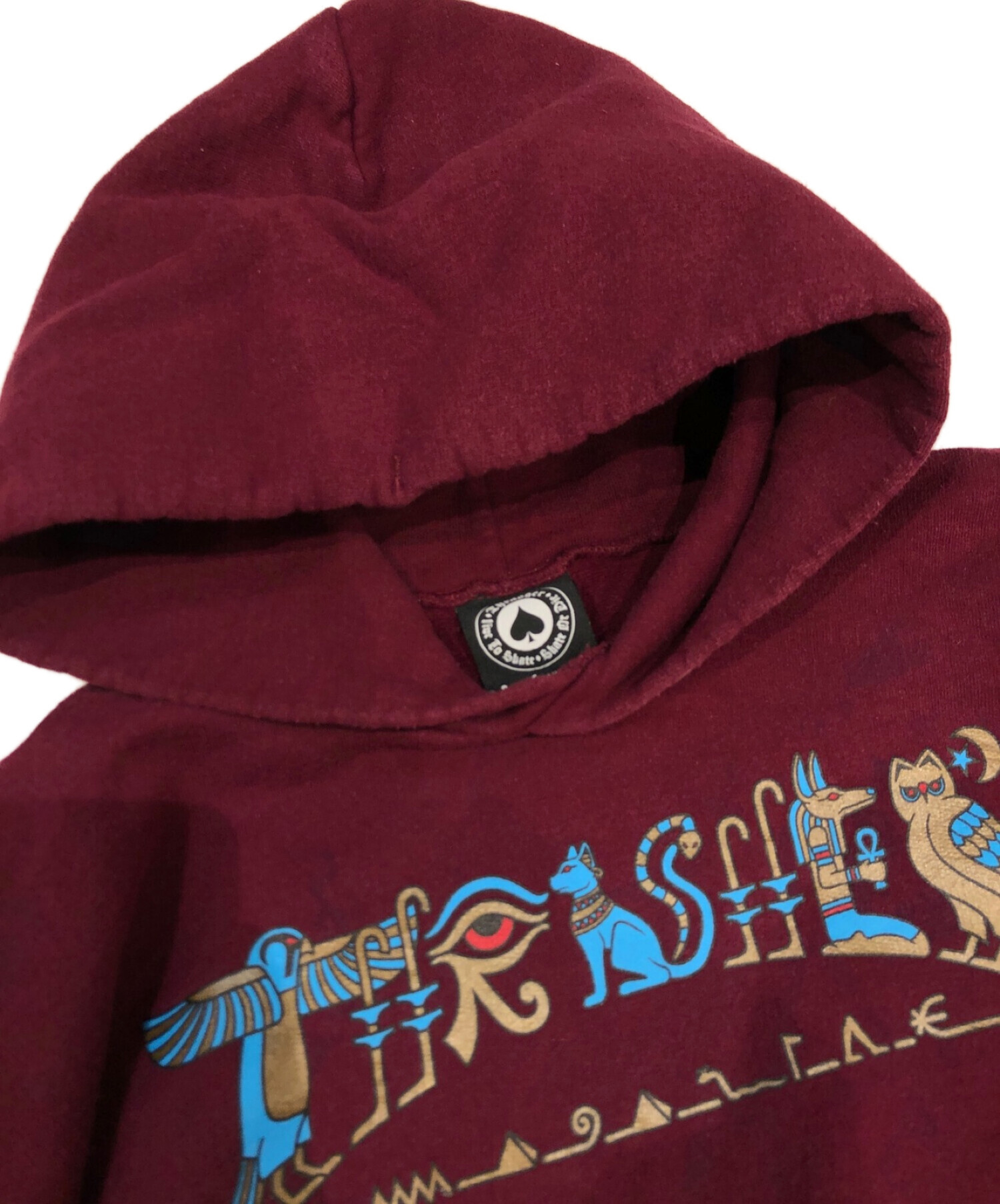 中古・古着通販】THRASHER (スラッシャー) ヒエログリフロゴパーカー