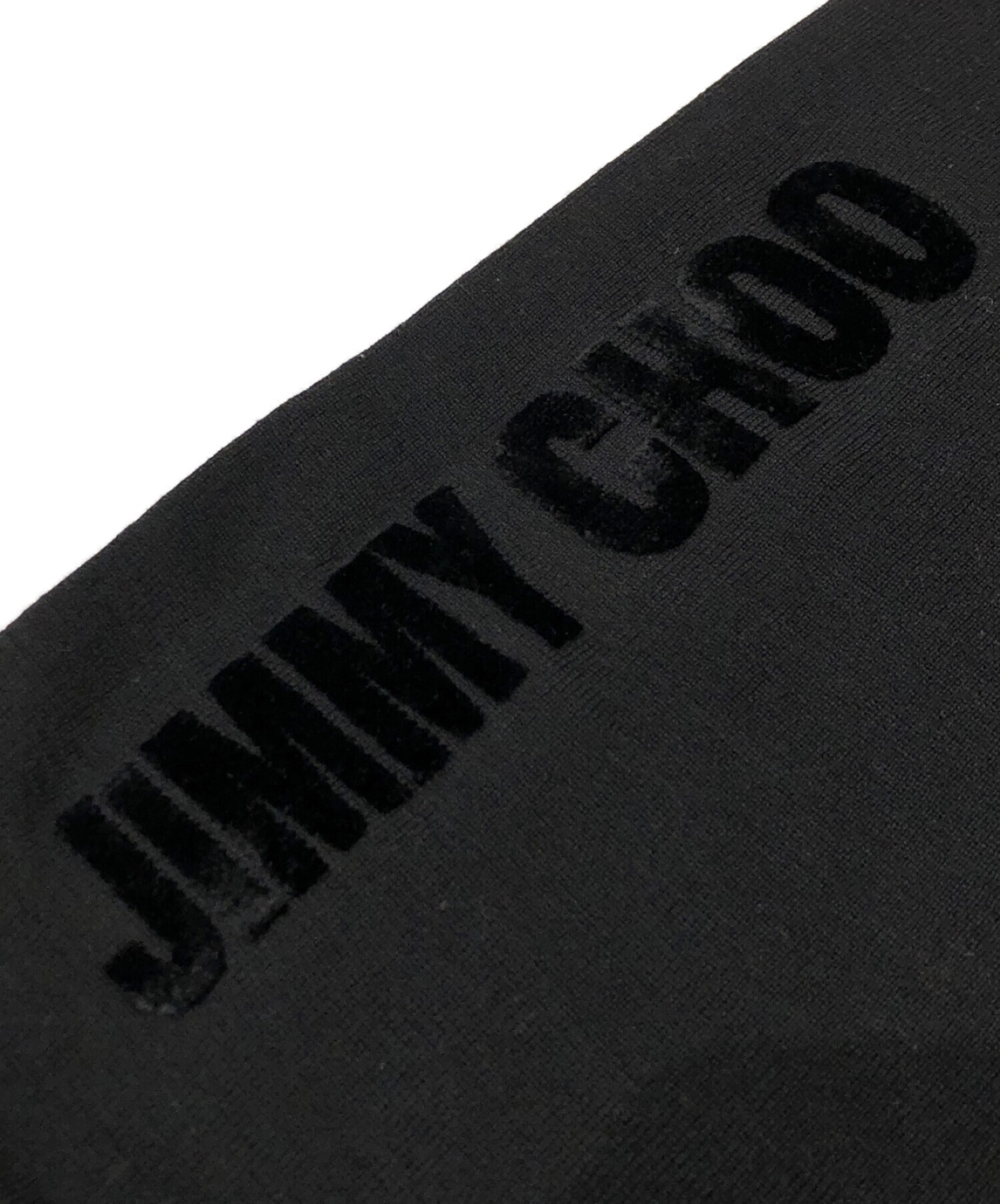 中古・古着通販】JIMMY CHOO (ジミーチュウ) マフラー ブラック