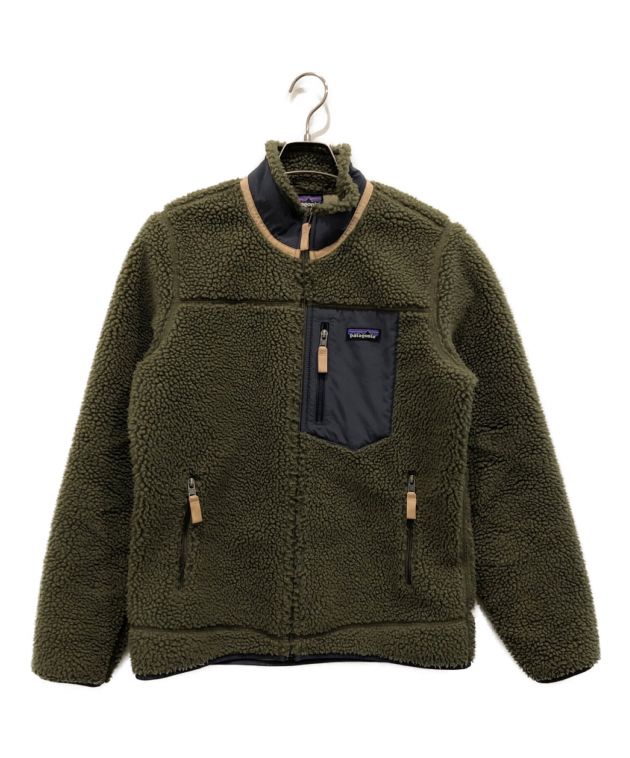 中古・古着通販】Patagonia (パタゴニア) クラッシックレトロXフリースジャケット カーキ サイズ:M｜ブランド・古着通販  トレファク公式【TREFAC FASHION】スマホサイト