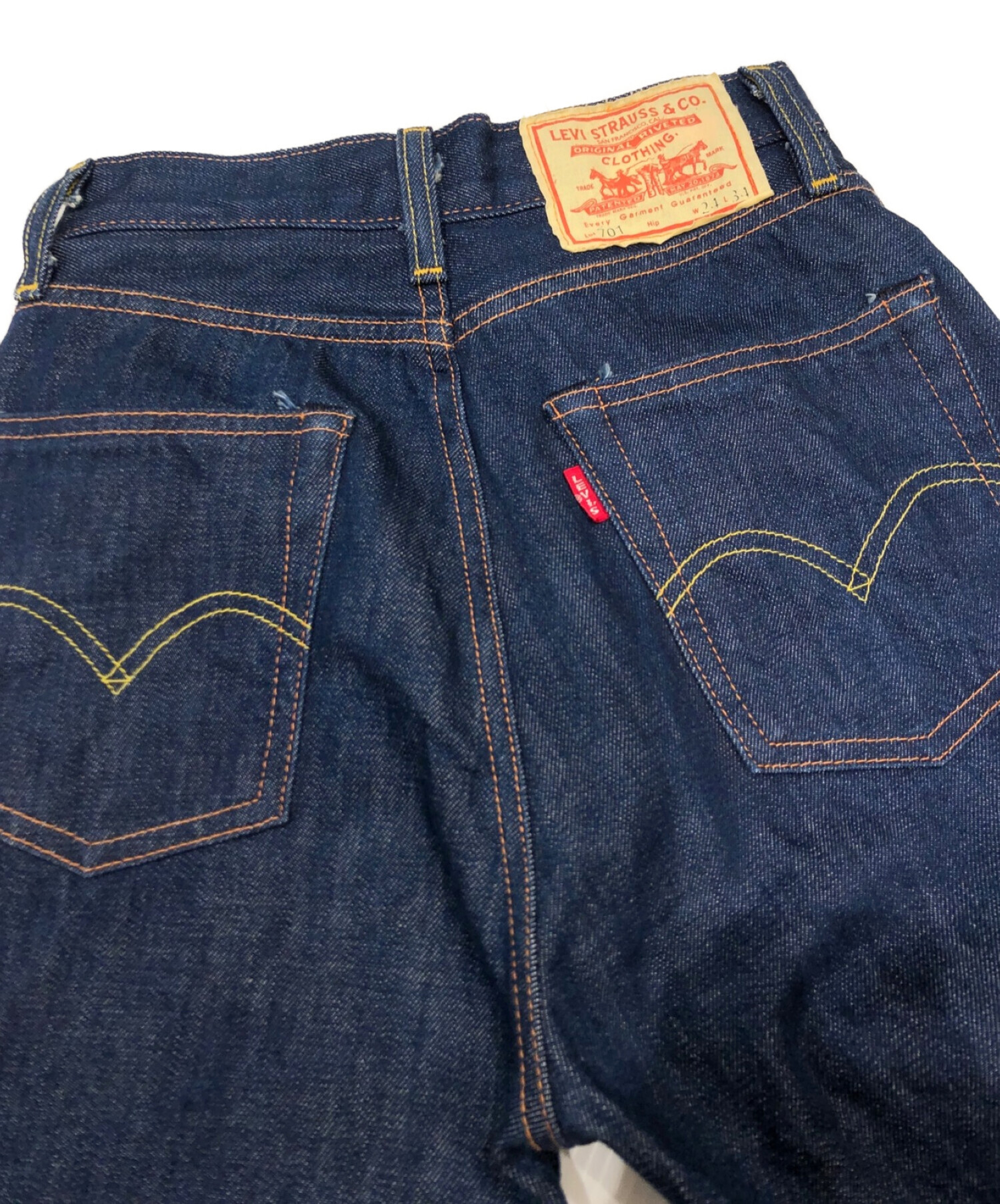 LEVI'S (リーバイス) デニムパンツ インディゴ サイズ:24