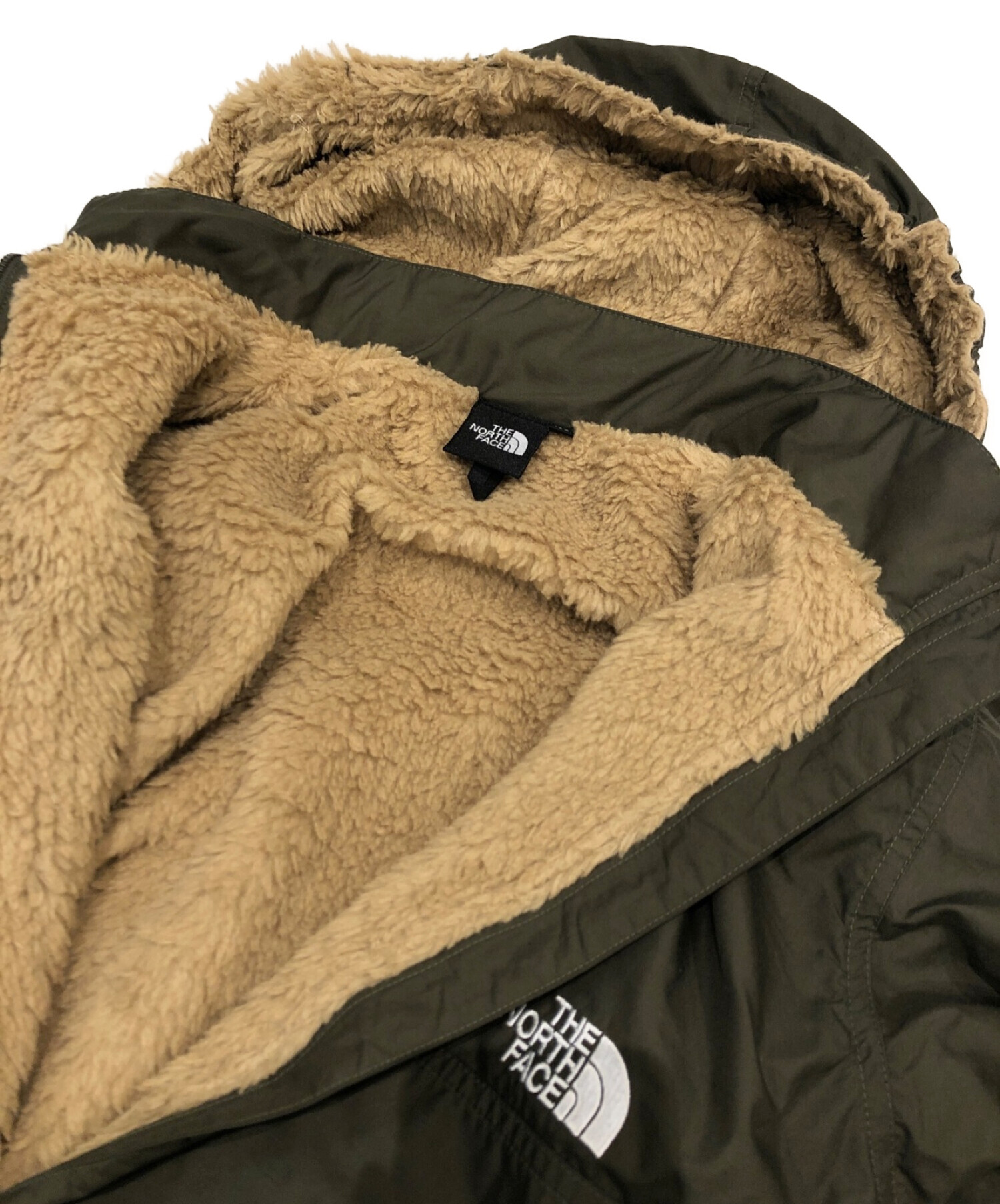 THE NORTH FACE (ザ ノース フェイス) コンパクトノマドジャケット オリーブ サイズ:150(キッズサイズ)