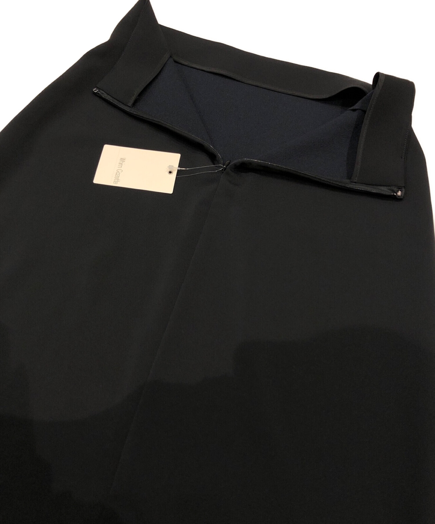 Whim Gazette (ウィムガゼット) ノルディスウォームスカート ブラック サイズ:38 未使用品