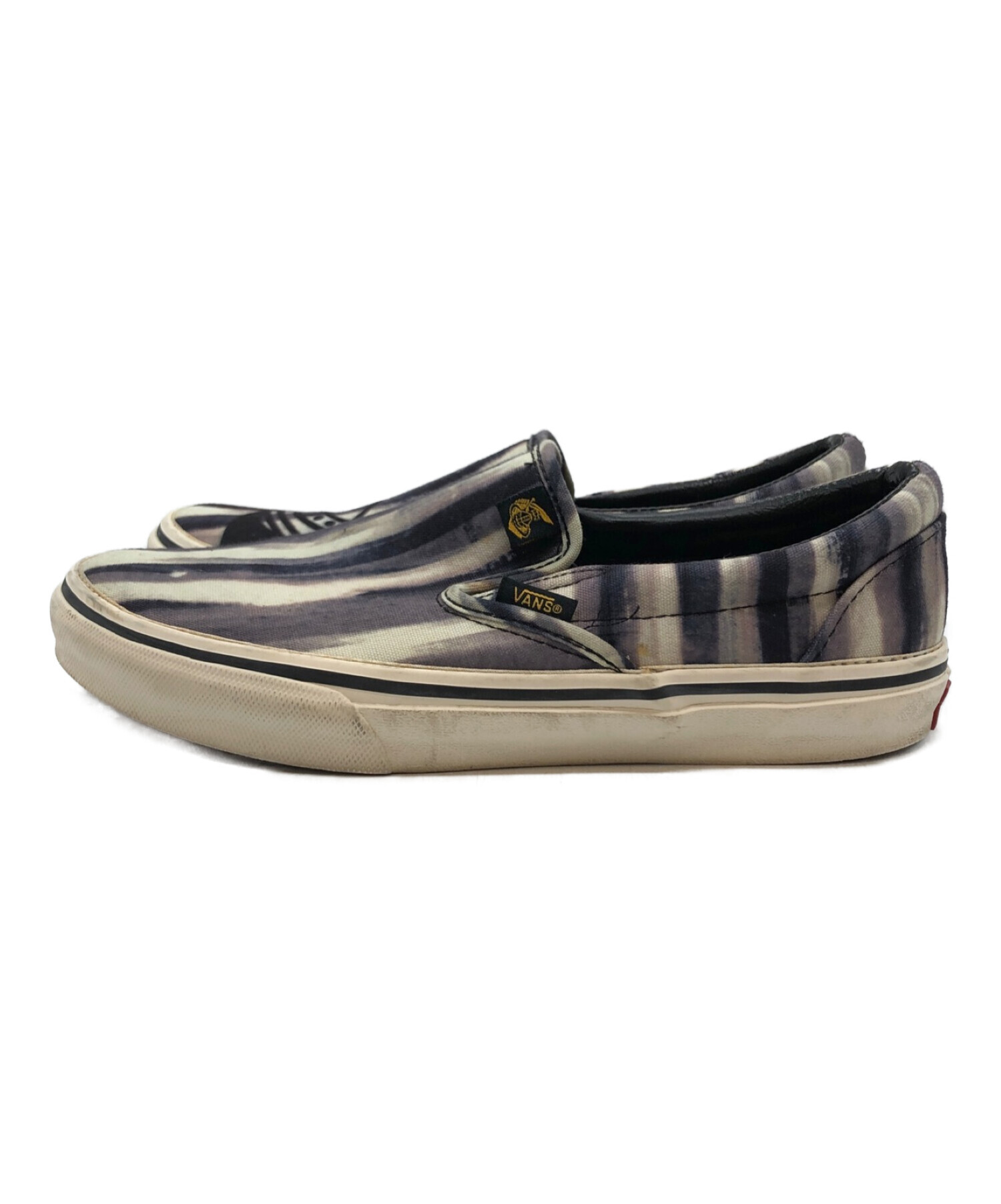 VANS (バンズ) VIVIENNE WESTWOOD ANGLOMANIA (ヴィヴィアンウエストウッド アングロマニア) スリッポン グレー  サイズ:US8H/CM26.5/EUR42