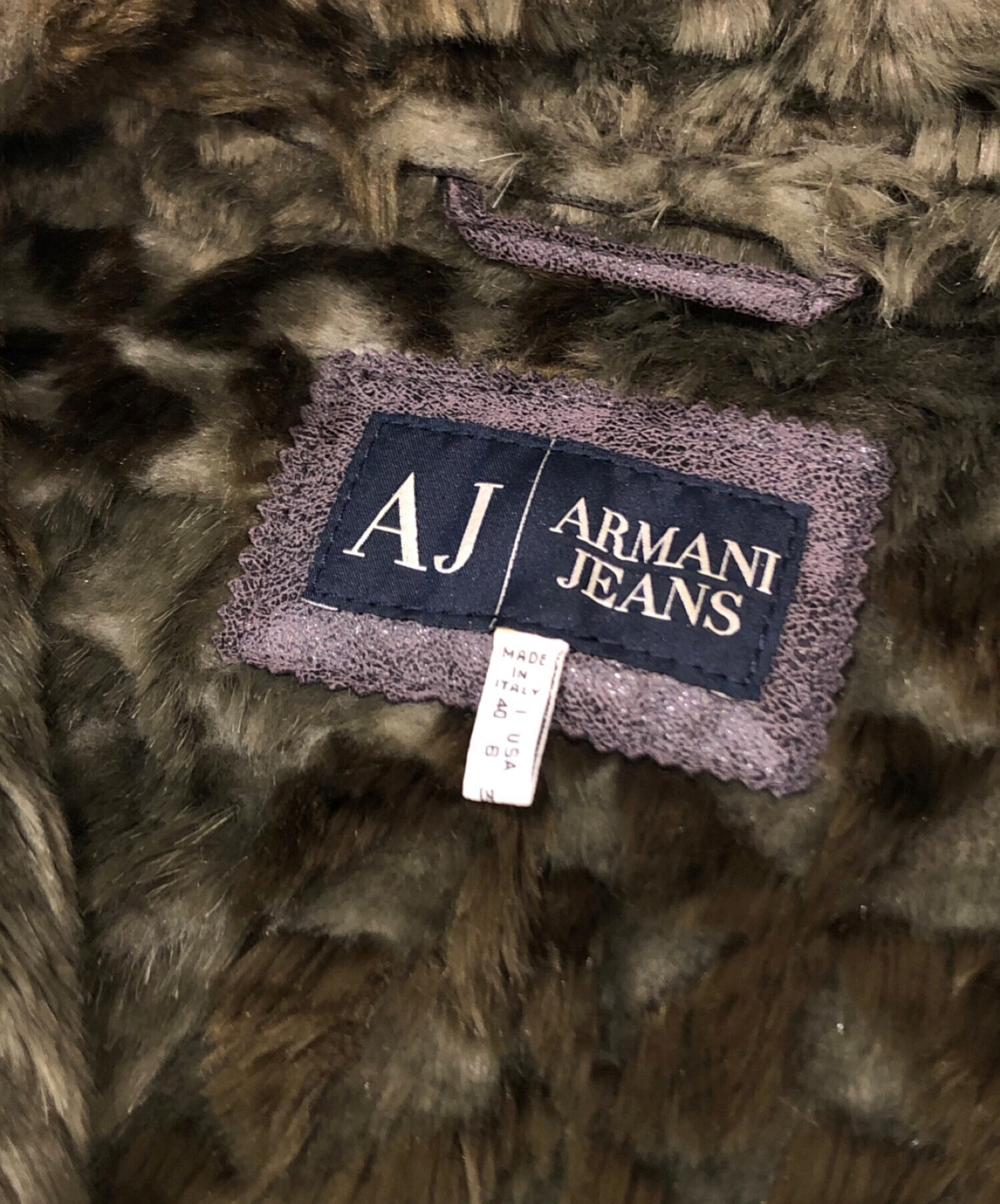 中古・古着通販】ARMANI JEANS (アルマーニジーンズ) フェイク