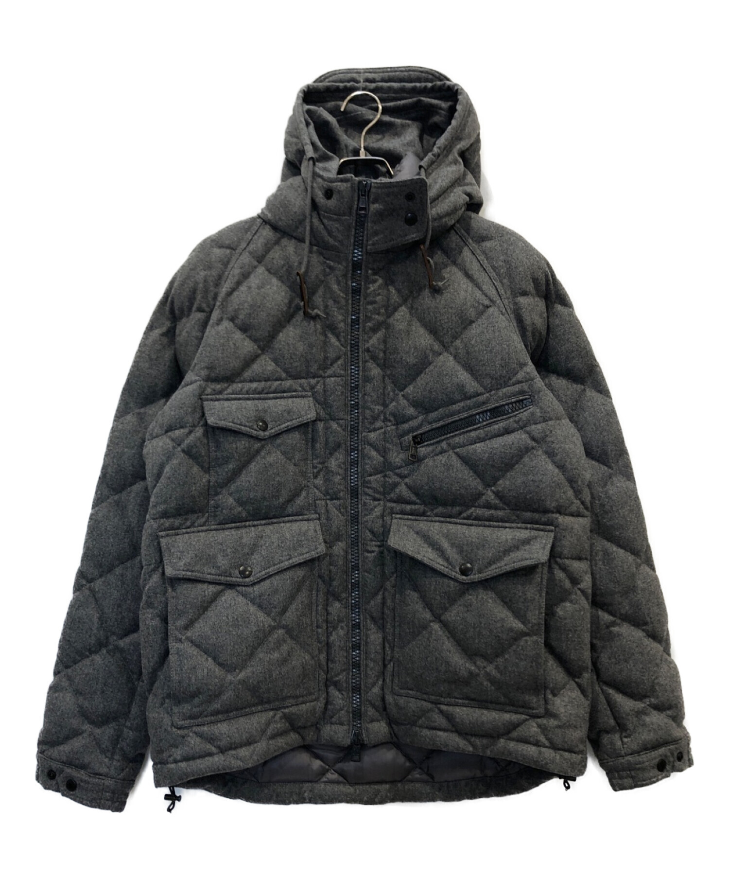 中古・古着通販】MONCLER (モンクレール) ダウンジャケット グレー