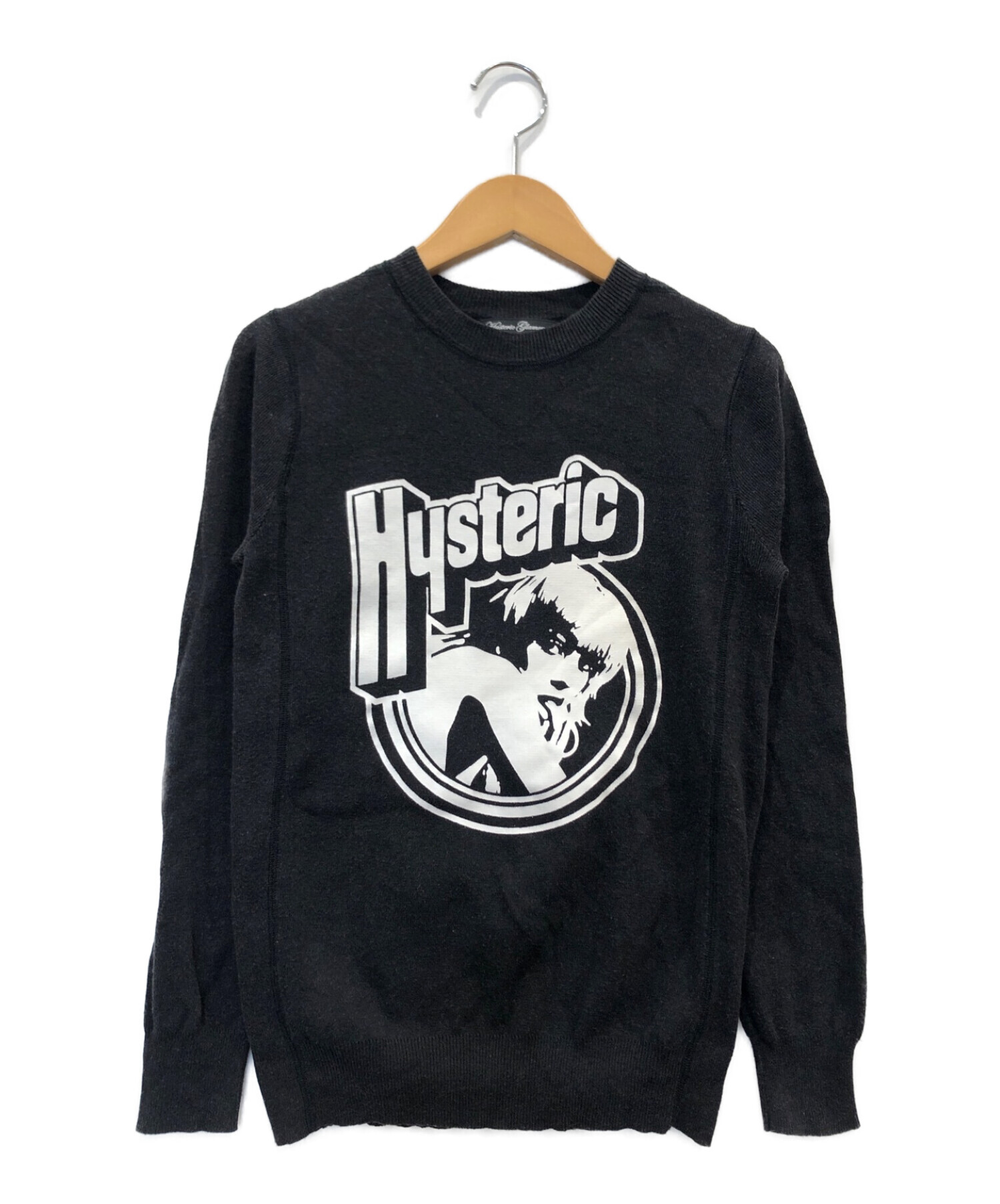 hysteric glamour ガールプリント ロゴ - トップス