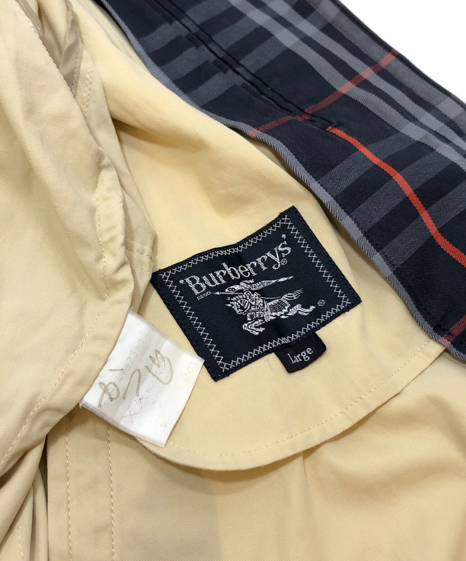 中古・古着通販】Burberry's (バーバリーズ) スイングトップ ベージュ