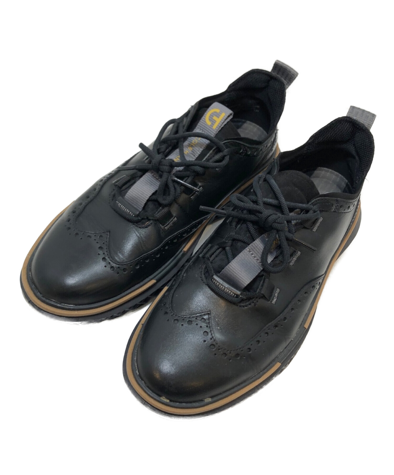 中古・古着通販】COLE HAAN (コールハーン) 5.ゼログランド ウィングオックスフォード ブラック サイズ:8 1/2｜ブランド・古着通販  トレファク公式【TREFAC FASHION】スマホサイト