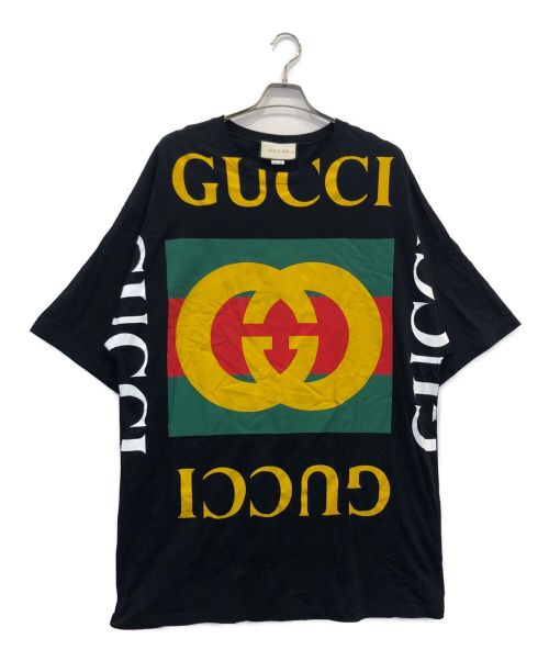 NEW限定品】 ◇美品・オーバーサイズ◇ GUCCI Mサイズ ロゴマーク ...