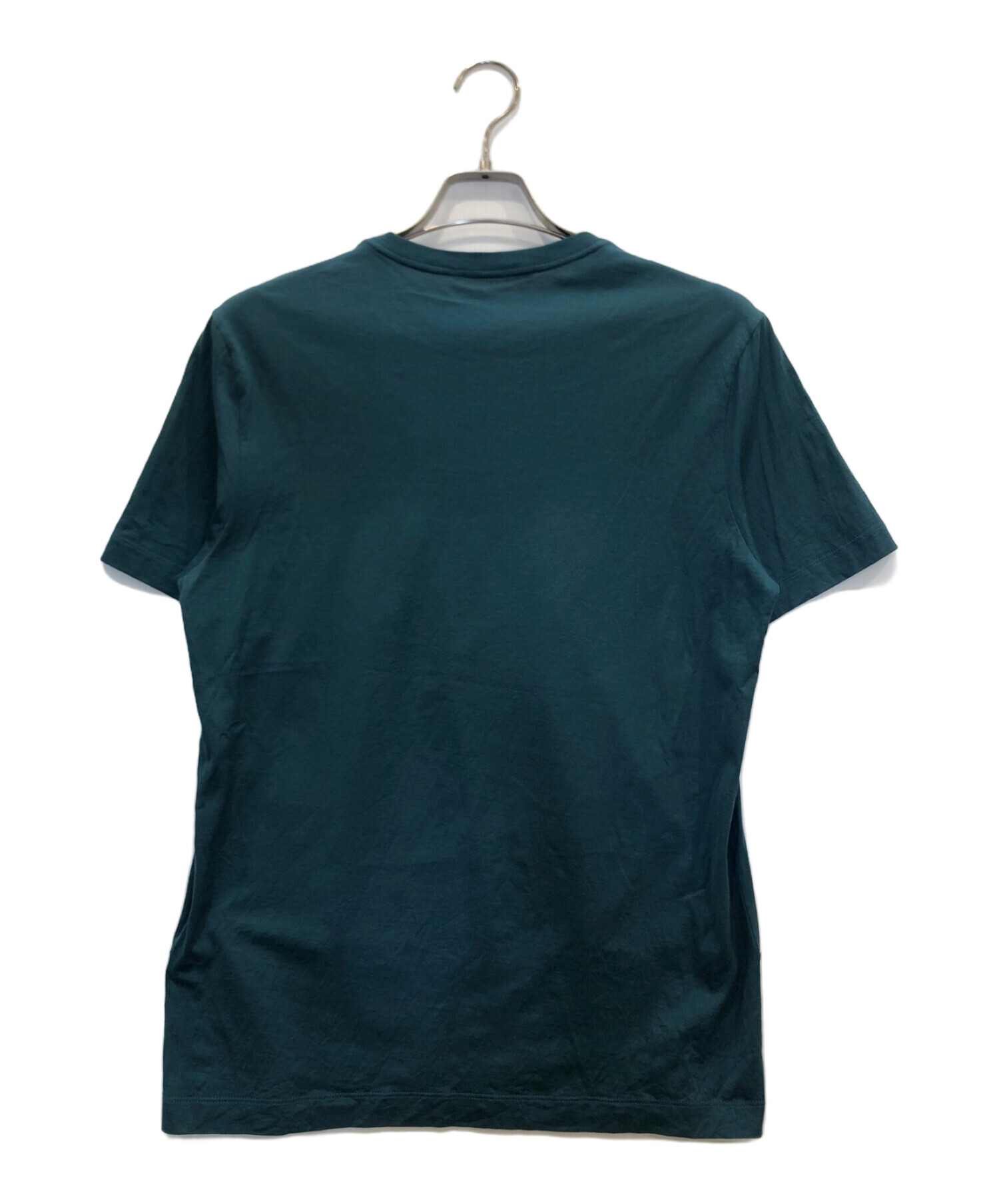 LOUIS VUITTON (ルイ ヴィトン) ロゴガストンVマルチカラーハンマーツール半袖Tシャツ グリーン サイズ:M