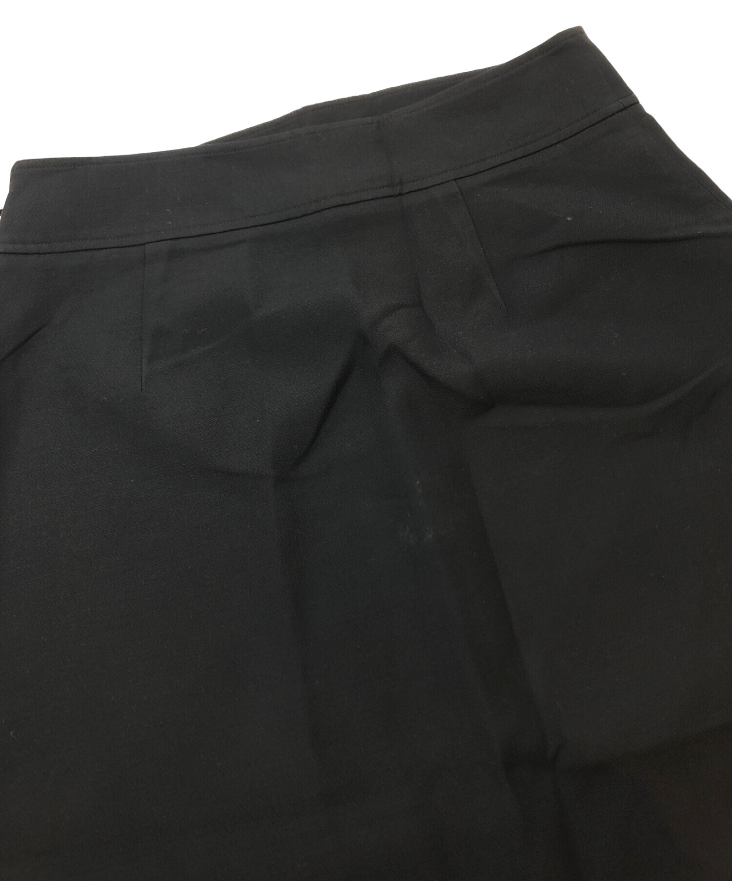 GUCCI (グッチ) スリットスカート ブラック サイズ:40